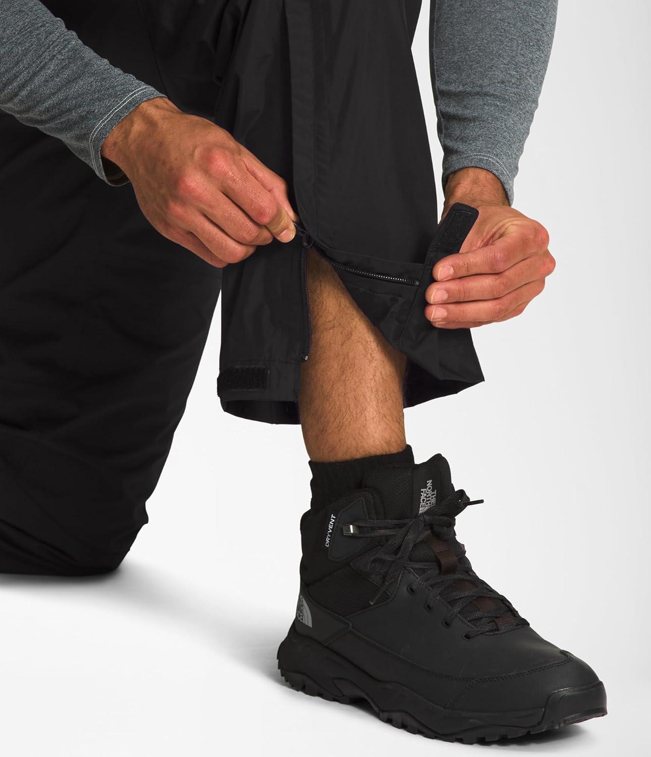 imageTHE NORTH FACE Mens Antora Rain Pant Waterproof Breathable Seamsealed Adjustable Internal DrawcordTnf Blacknpf