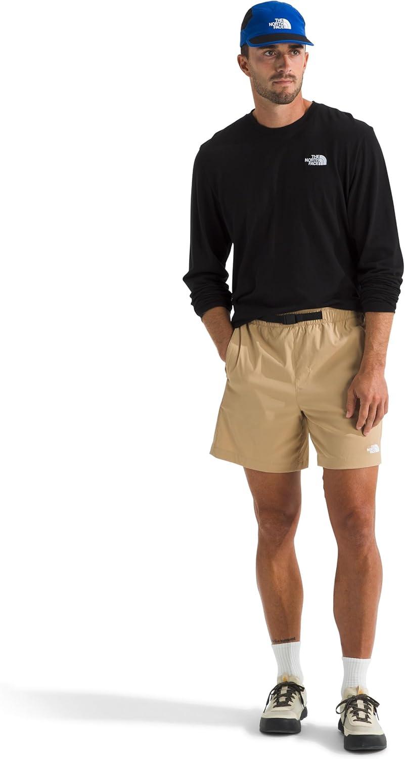 imageThe North Face Class V Pathfinder Belted Shorts 7Khaki Stone