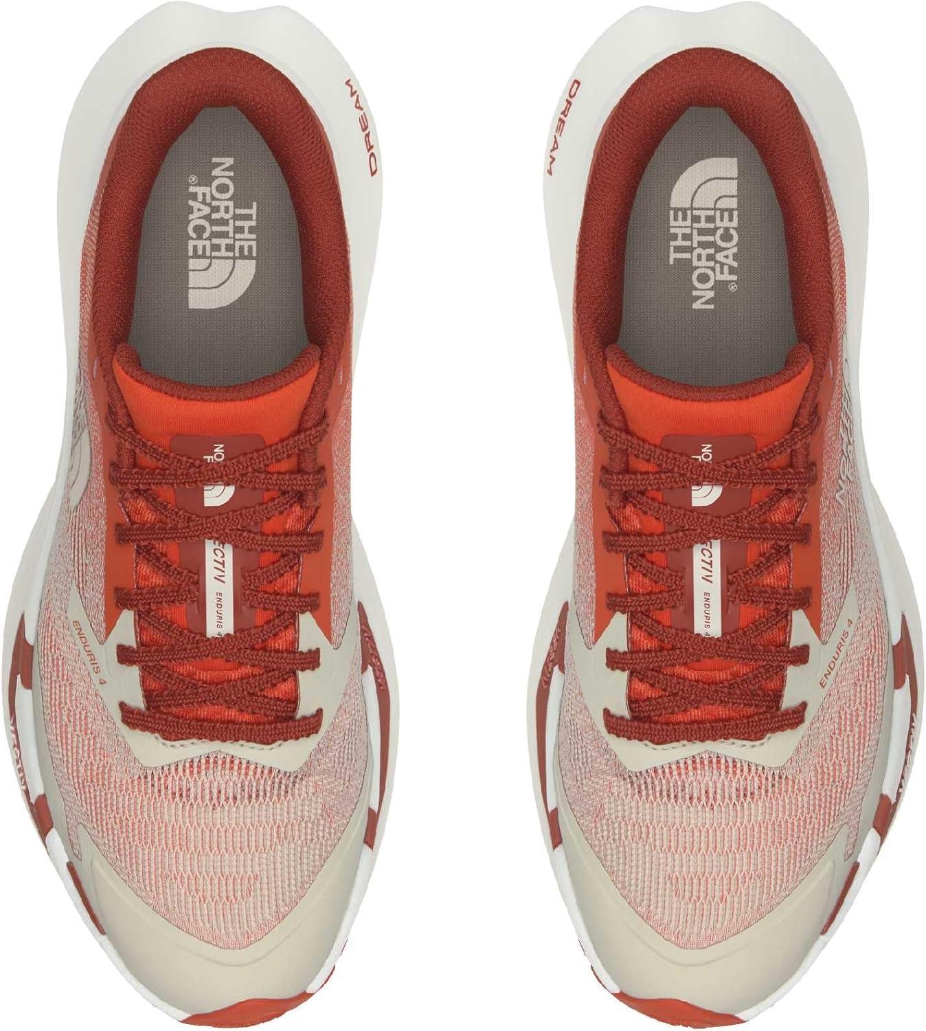 imageThe North Face Mens Vectiv Enduris 4 Trail Running Shoe CushionedLava RedCalacatta