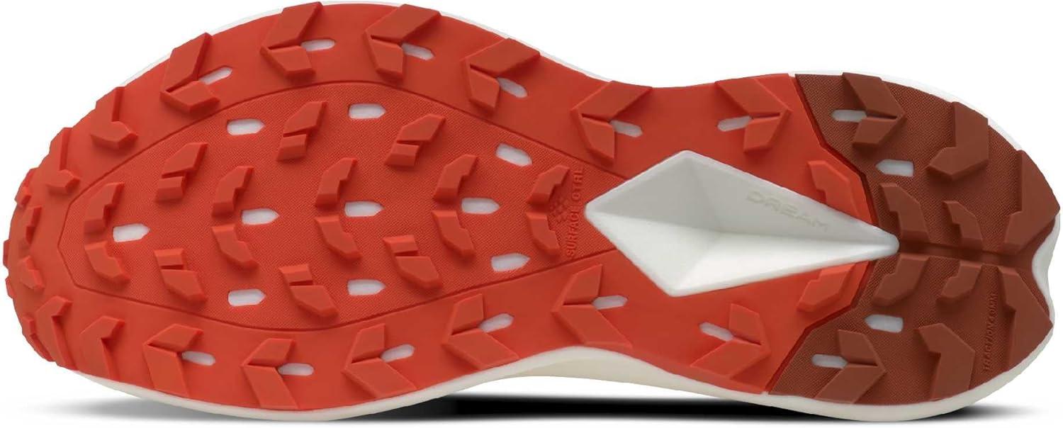 imageThe North Face Mens Vectiv Enduris 4 Trail Running Shoe CushionedLava RedCalacatta