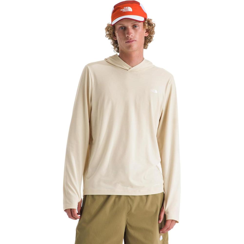 imageTHE NORTH FACE Mens Adventure Sun Hoodie Light amp Breathable With Upf 40 Sun Protection amp 3piece HoodDesert Stone
