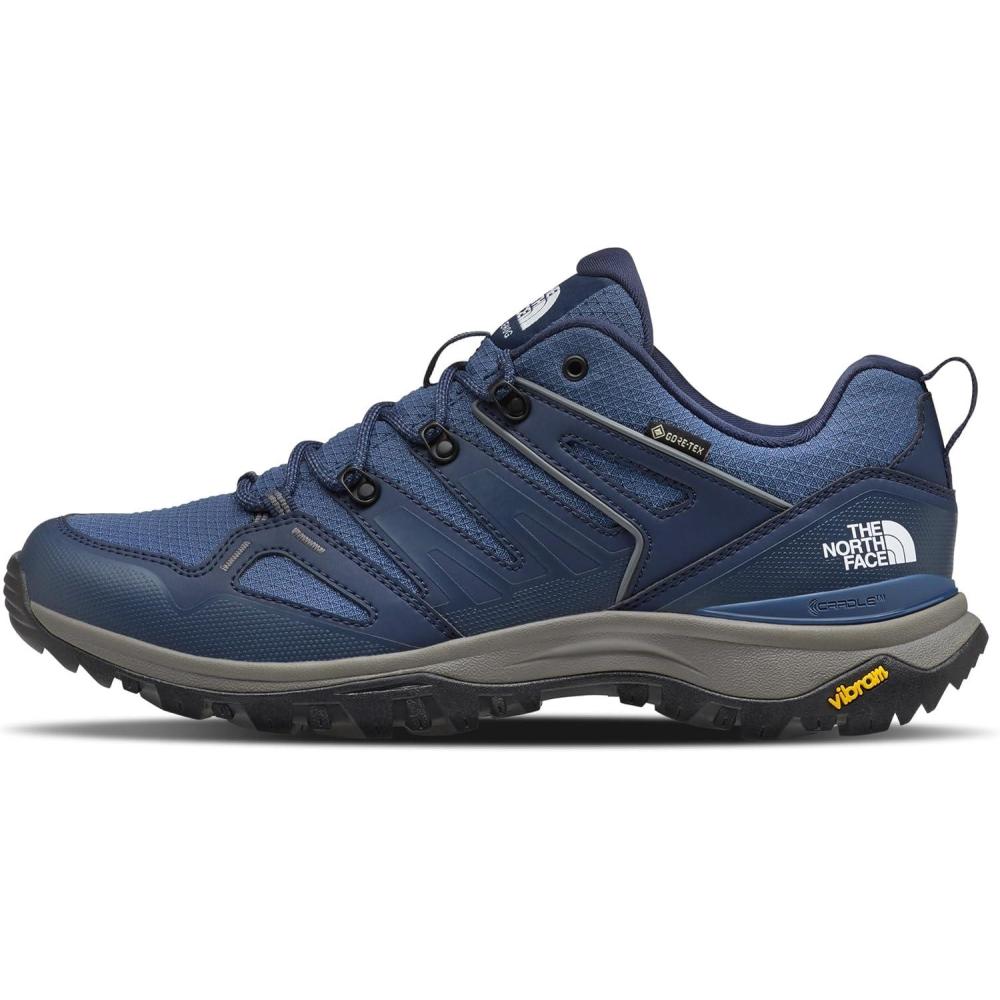 imageTHE NORTH FACE Mens Hedgehog Goretex Hiking Shoe  Waterproof Cushioned Rubber Outsole amp Flexible HeelSummit NavyShady Blue