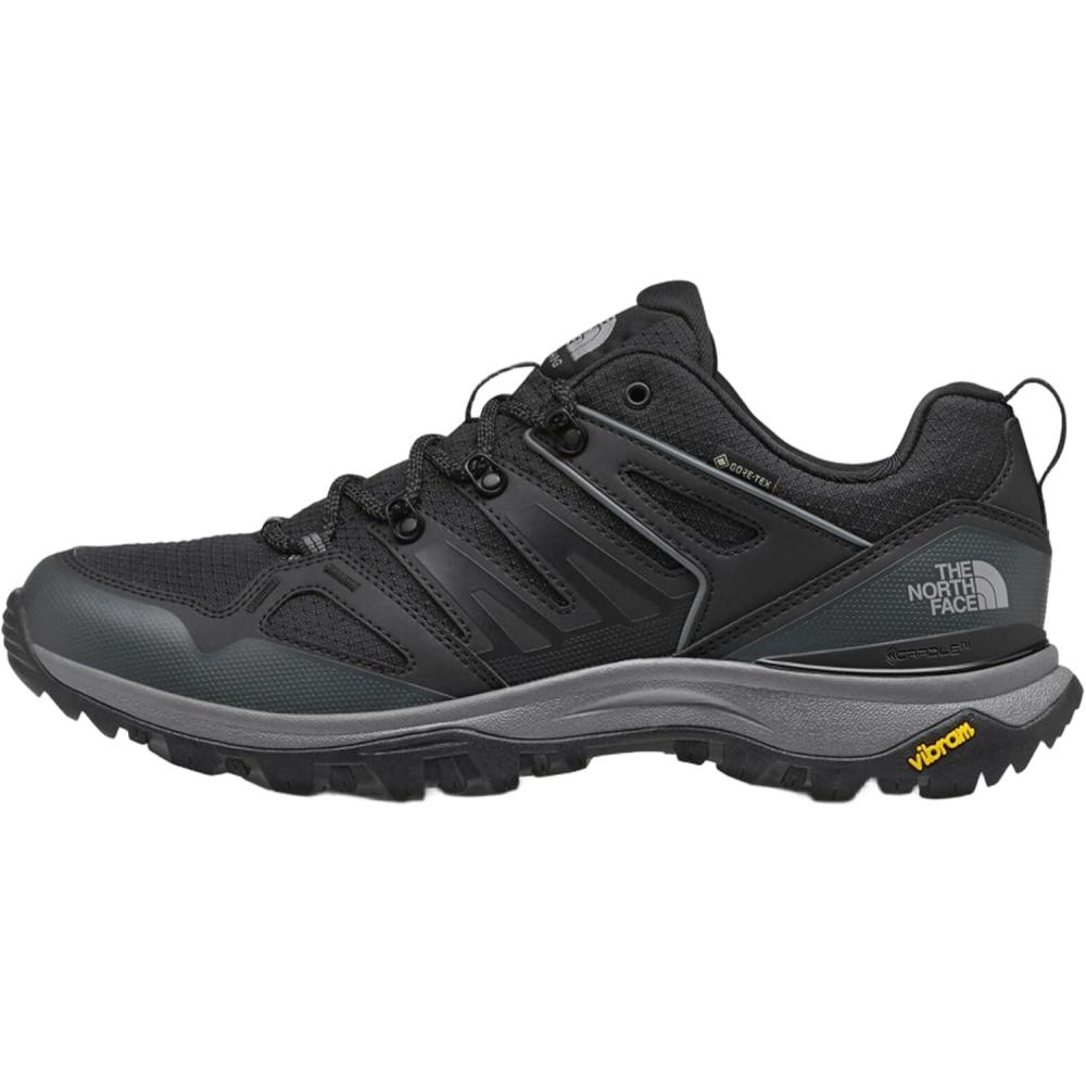 imageTHE NORTH FACE Mens Hedgehog Goretex Hiking Shoe Waterproof Cushioned Rubber Outsole amp Flexible HeelTnf BlackAsphalt Grey