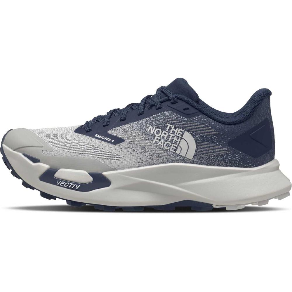 imageThe North Face Mens Vectiv Enduris 4 Trail Running Shoe CushionedGlacier GraySummit Navy