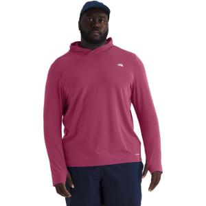 THE NORTH FACE Men’s Adventure Sun Hoodie | Light & Breathable With Upf 40+ Sun Protection & 3-piece Hood(Cyber Berry)