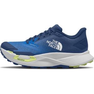 The North Face Mens Vectiv Enduris 4 Trail Running Shoe – Cushioned(Hero Blue/Sun Fog)