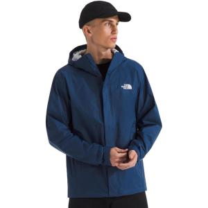 The North Face mens Venture 2 Jacket – Waterproof & Windproof Hooded Raincoat, Adjustable Hood, Breathable Pit-zips(Shady Blue)