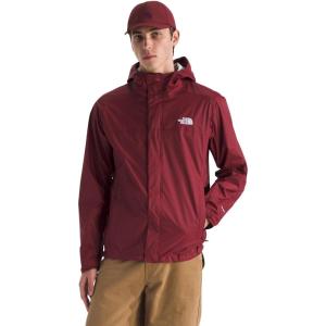 The North Face mens Venture 2 Jacket – Waterproof & Windproof Hooded Raincoat, Adjustable Hood, Breathable Pit-zips(Sumac)