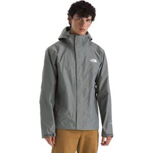The North Face mens Venture 2 Jacket – Waterproof & Windproof Hooded Raincoat, Adjustable Hood, Breathable Pit-zips(Tnf Medium Grey Heather)