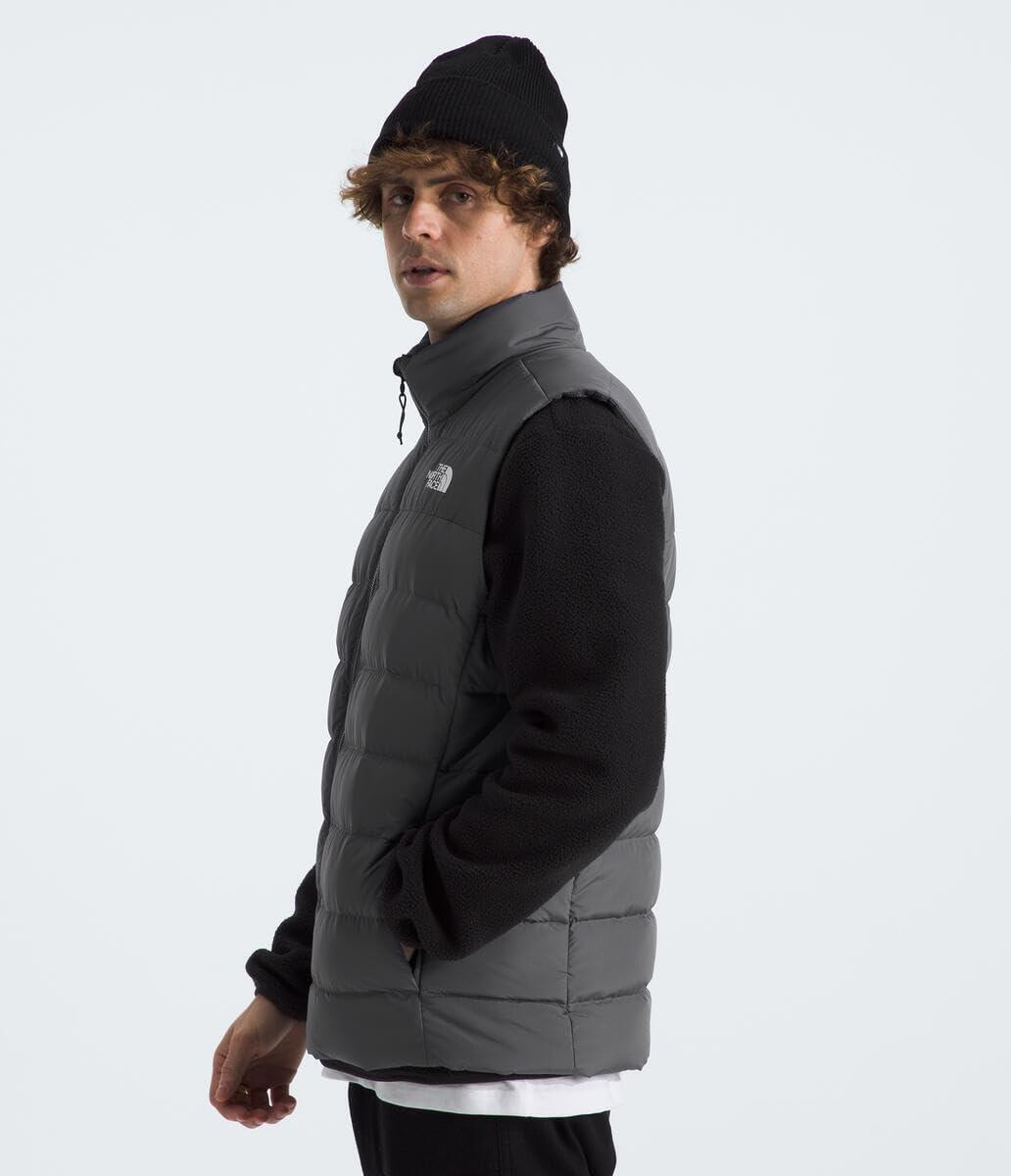 imageTHE NORTH FACE Mens Aconcagua 3 Insulated Vest Wind Resistant Water Repellent 600 Fill Waterfowl Down InsulationSmoked Pearl