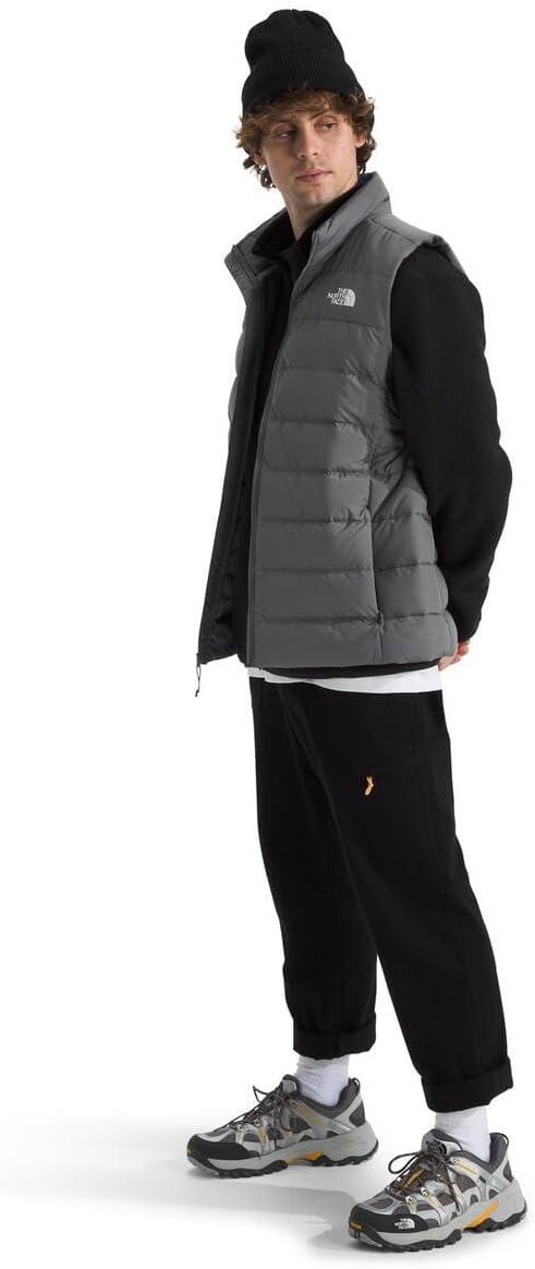 imageTHE NORTH FACE Mens Aconcagua 3 Insulated Vest Wind Resistant Water Repellent 600 Fill Waterfowl Down InsulationSmoked Pearl