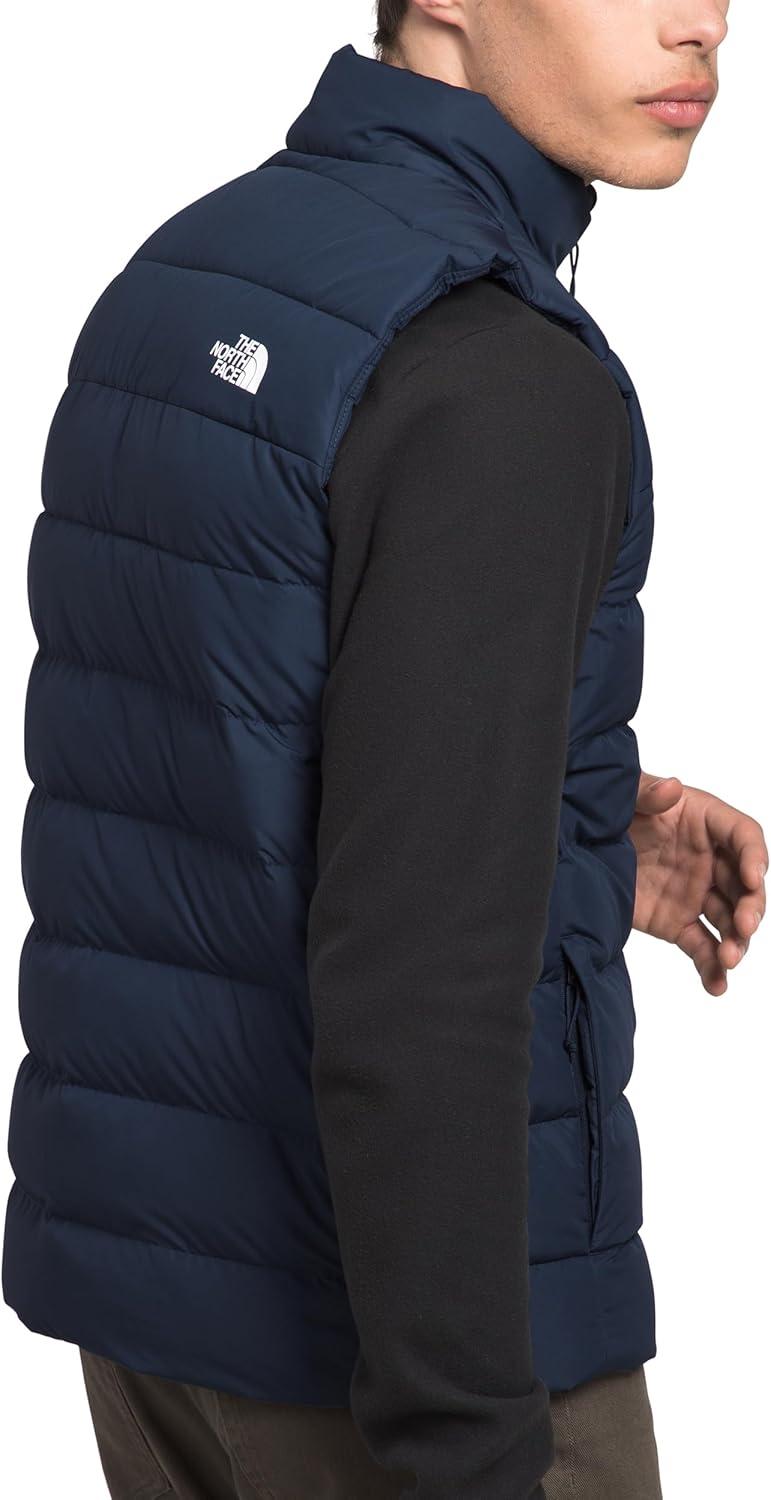 imageTHE NORTH FACE Mens Aconcagua 3 Insulated Vest Wind Resistant Water Repellent 600 Fill Waterfowl Down InsulationSummit Navynpf