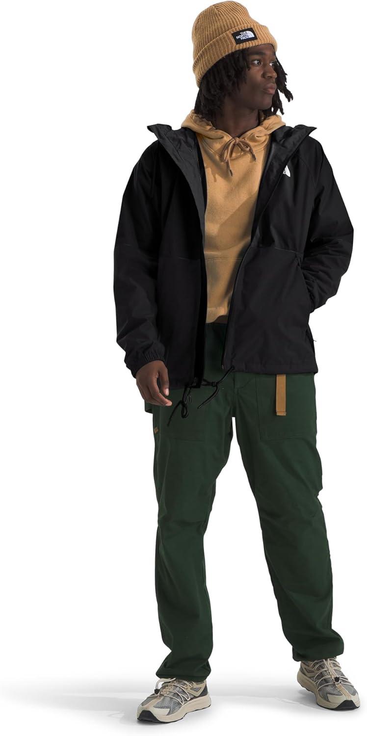 imageTHE NORTH FACE Mens Antora Rain Hoodie Windproof amp Waterproof With Adjustable Hood Drawcord HemTnf Blacknpf