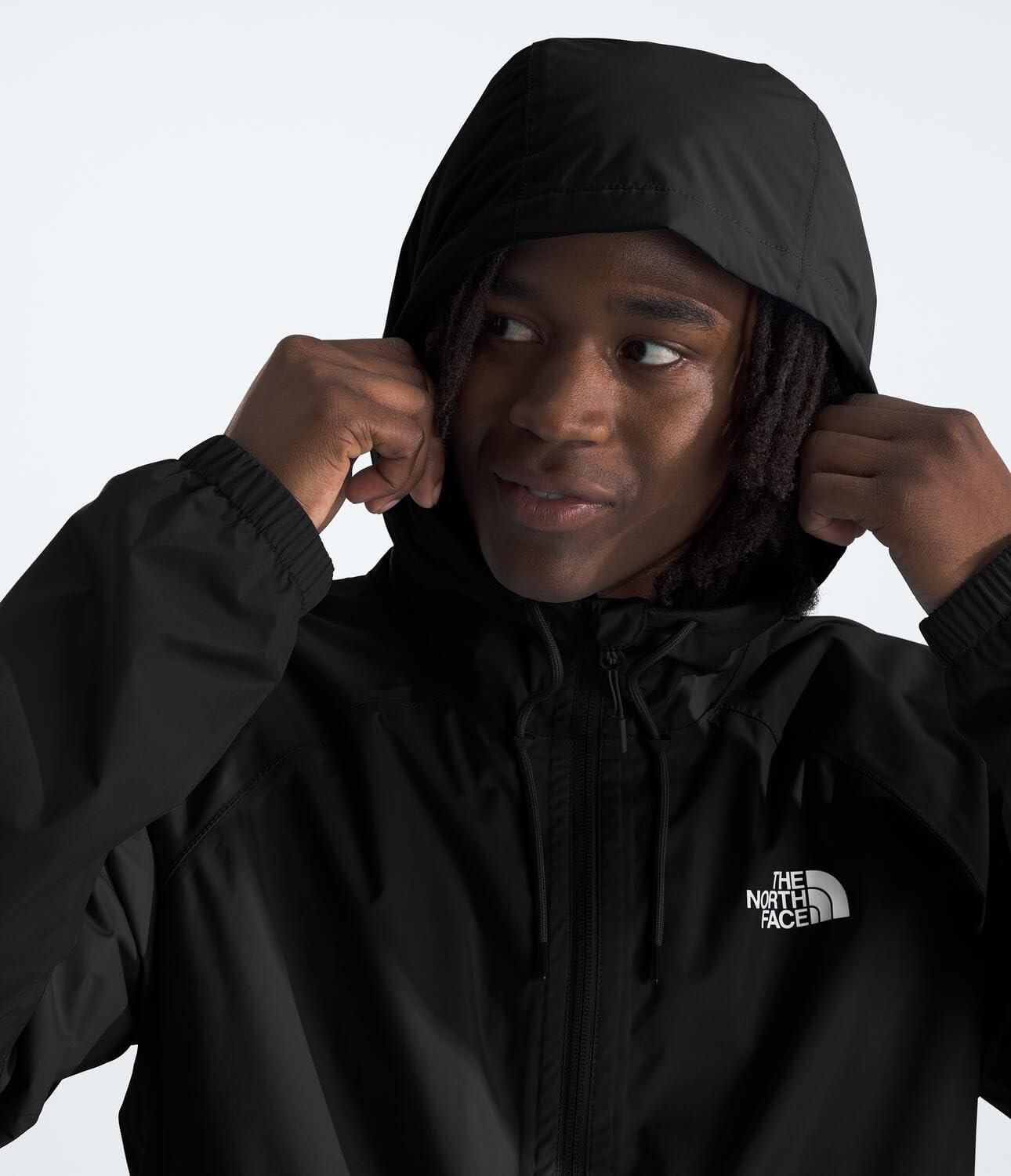 imageTHE NORTH FACE Mens Antora Rain Hoodie Windproof amp Waterproof With Adjustable Hood Drawcord HemTnf Blacknpf
