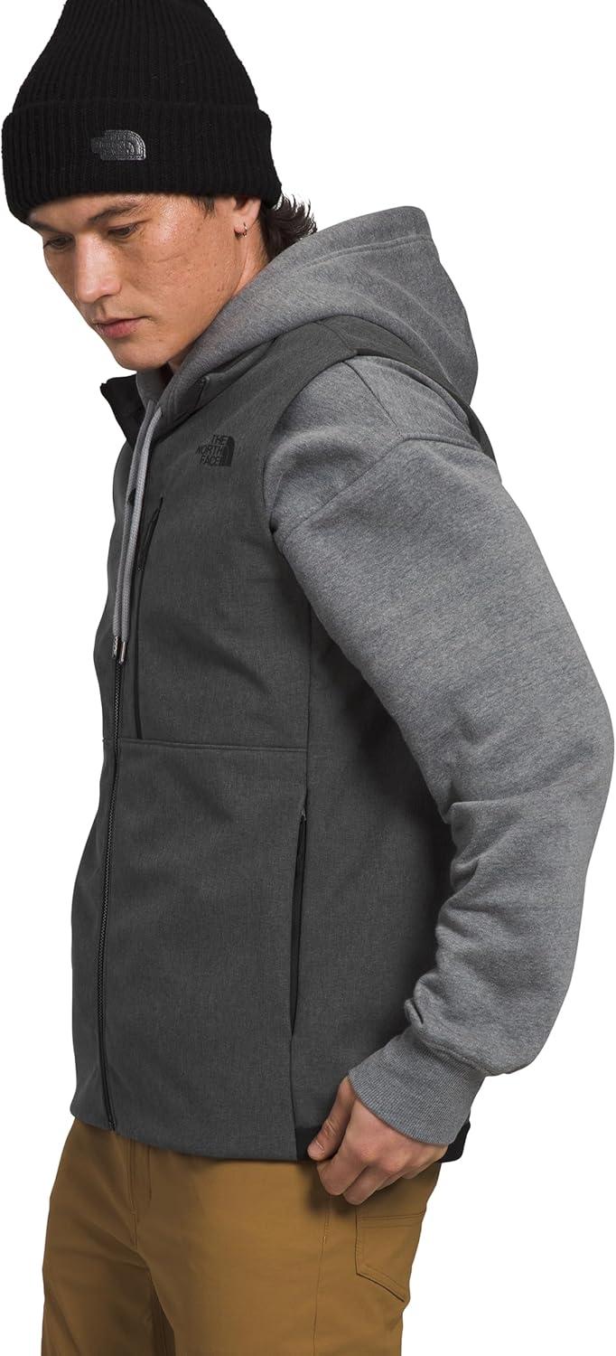 imageTHE NORTH FACE Mens Apex Bionic 3 Windproof Vest Water amp Wind Resistant Softshell With Zippered Pockets Adjustable HemTnf Dark Grey Heathernpf