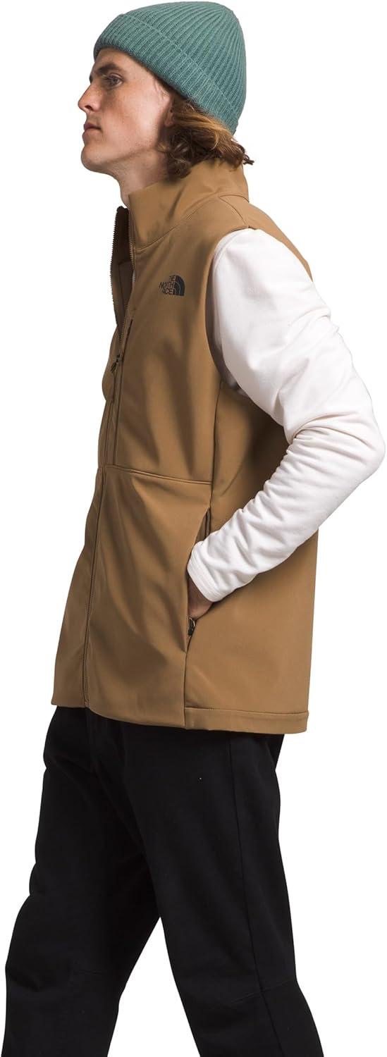imageTHE NORTH FACE Mens Apex Bionic 3 Windproof Vest Water amp Wind Resistant Softshell With Zippered Pockets Adjustable HemUtility Brownnpf