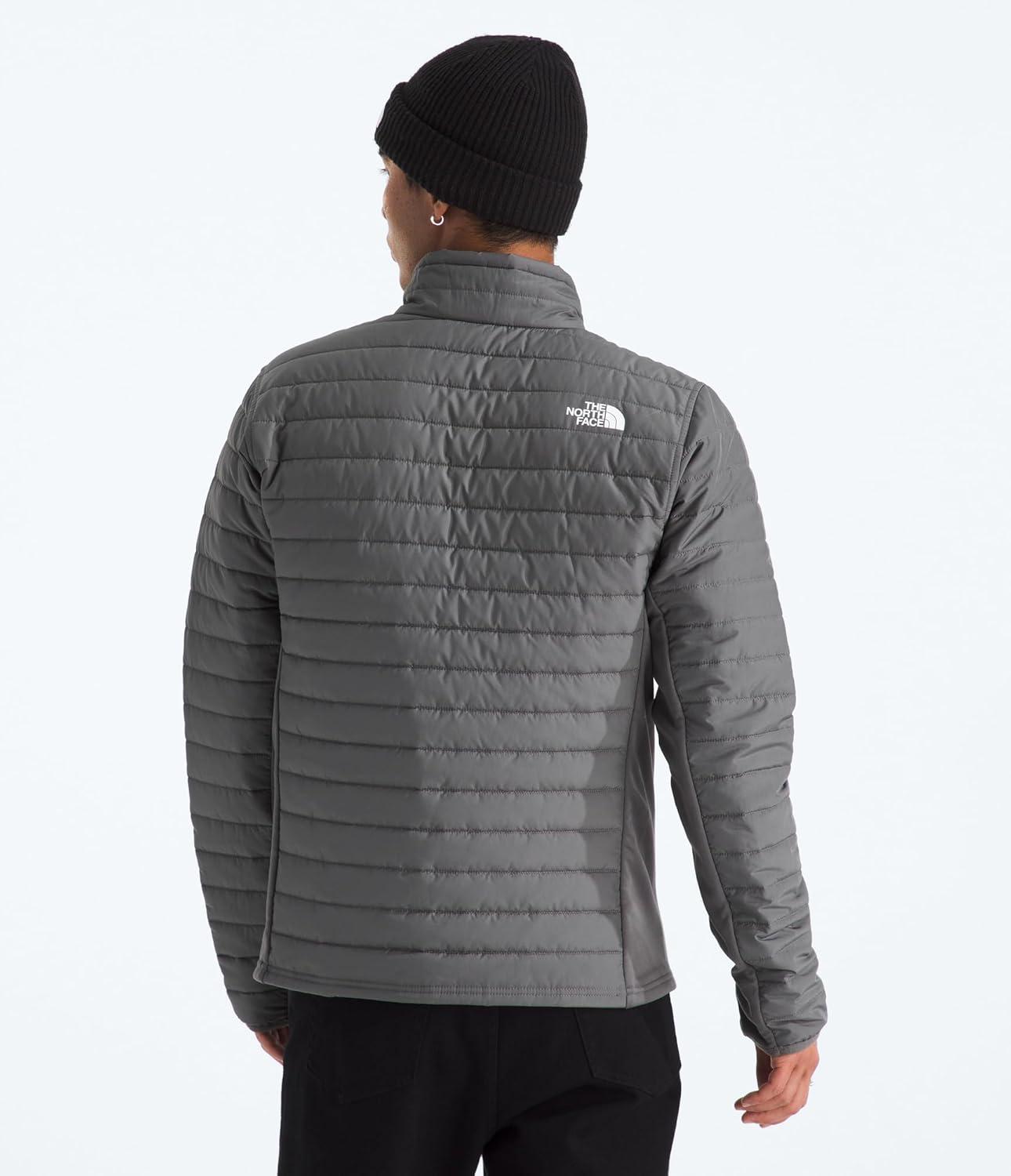 imageTHE NORTH FACE Mens Canyonlands Hybrid Jacket Water Resistant Top With Heatseeker Insulation Breathable Underarm PanelsSmoked Pearlnpf