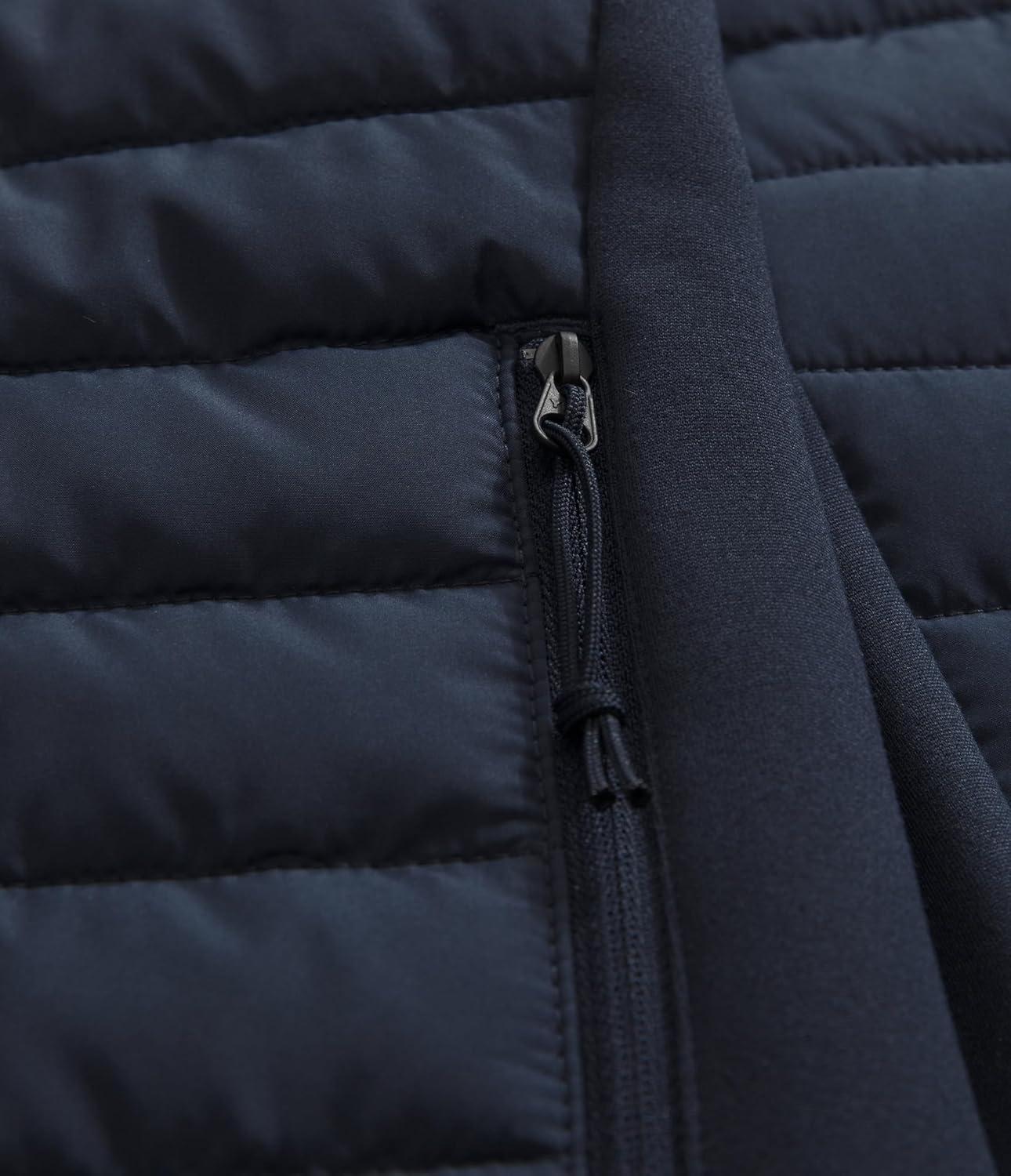 imageTHE NORTH FACE Mens Canyonlands Hybrid Jacket Water Resistant Top With Heatseeker Insulation Breathable Underarm PanelsSummit Navy