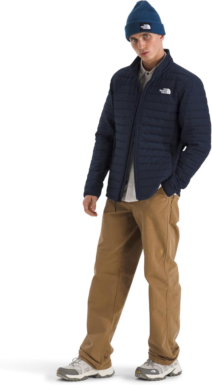 imageTHE NORTH FACE Mens Canyonlands Hybrid Jacket Water Resistant Top With Heatseeker Insulation Breathable Underarm PanelsSummit Navy