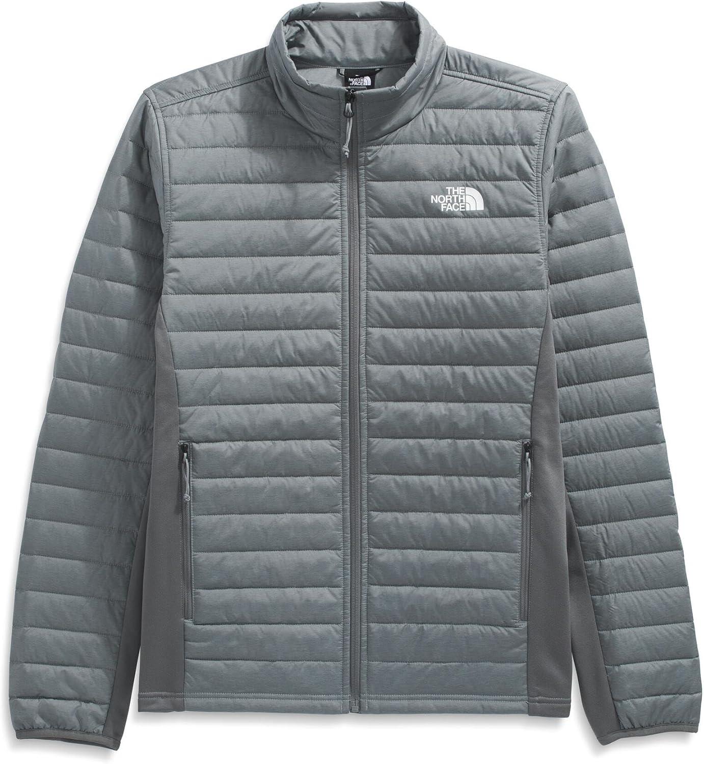 imageTHE NORTH FACE Mens Canyonlands Hybrid Jacket Water Resistant Top With Heatseeker Insulation Breathable Underarm PanelsTnf Medium Grey Heathernpf