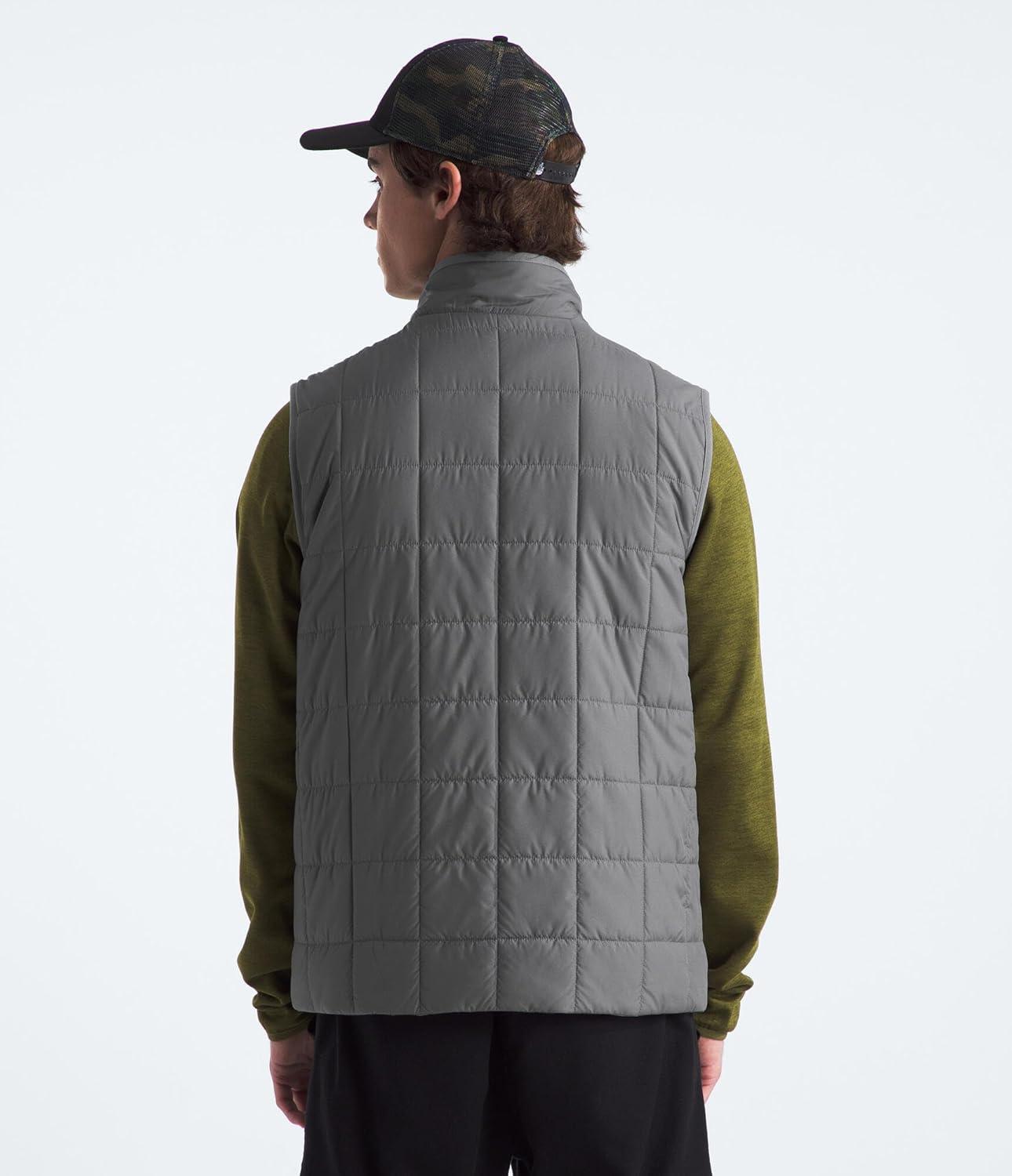 imageTHE NORTH FACE Mens Junction Insulated Vest Water Resistant With Heatseeker Insulation Stretch Bindings amp Zip PocketsSmoked Pearl
