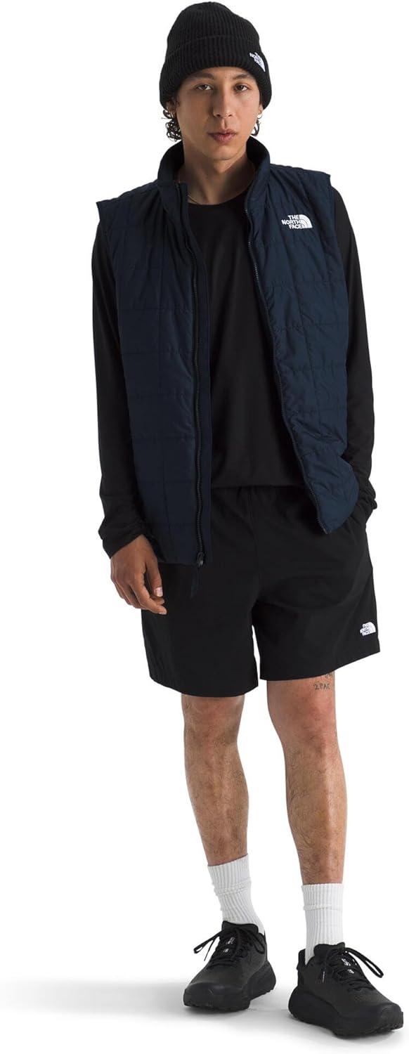 imageTHE NORTH FACE Mens Junction Insulated Vest Water Resistant With Heatseeker Insulation Stretch Bindings amp Zip PocketsSummit Navy