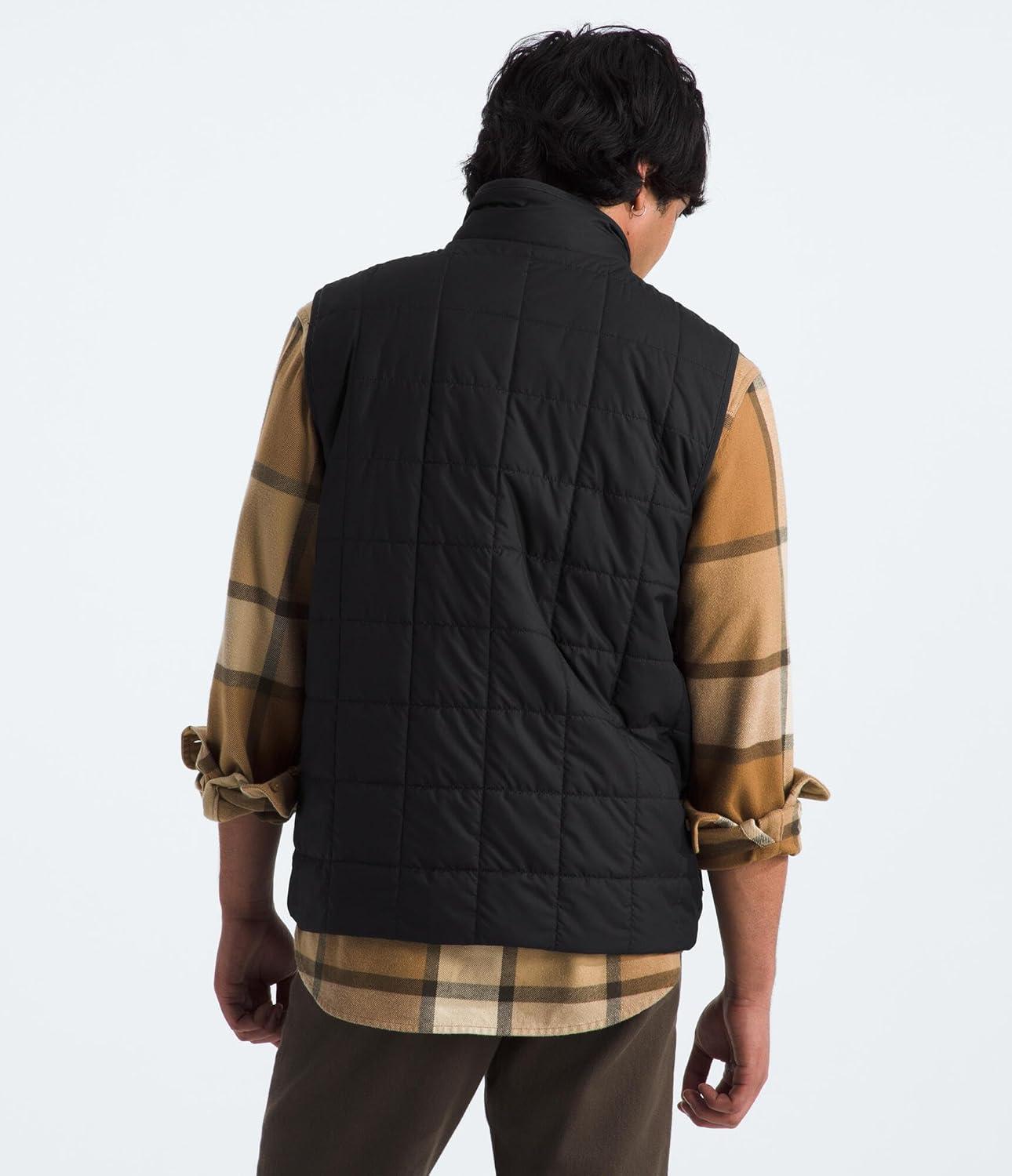 imageTHE NORTH FACE Mens Junction Insulated Vest Water Resistant With Heatseeker Insulation Stretch Bindings amp Zip PocketsTnf Black
