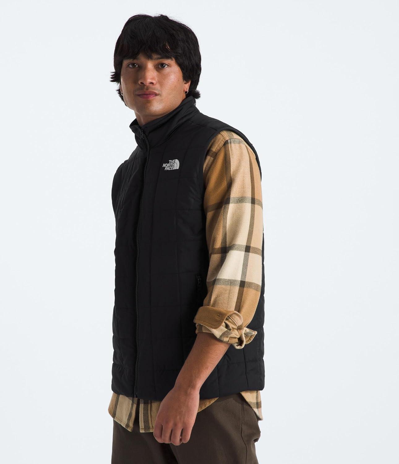 imageTHE NORTH FACE Mens Junction Insulated Vest Water Resistant With Heatseeker Insulation Stretch Bindings amp Zip PocketsTnf Black