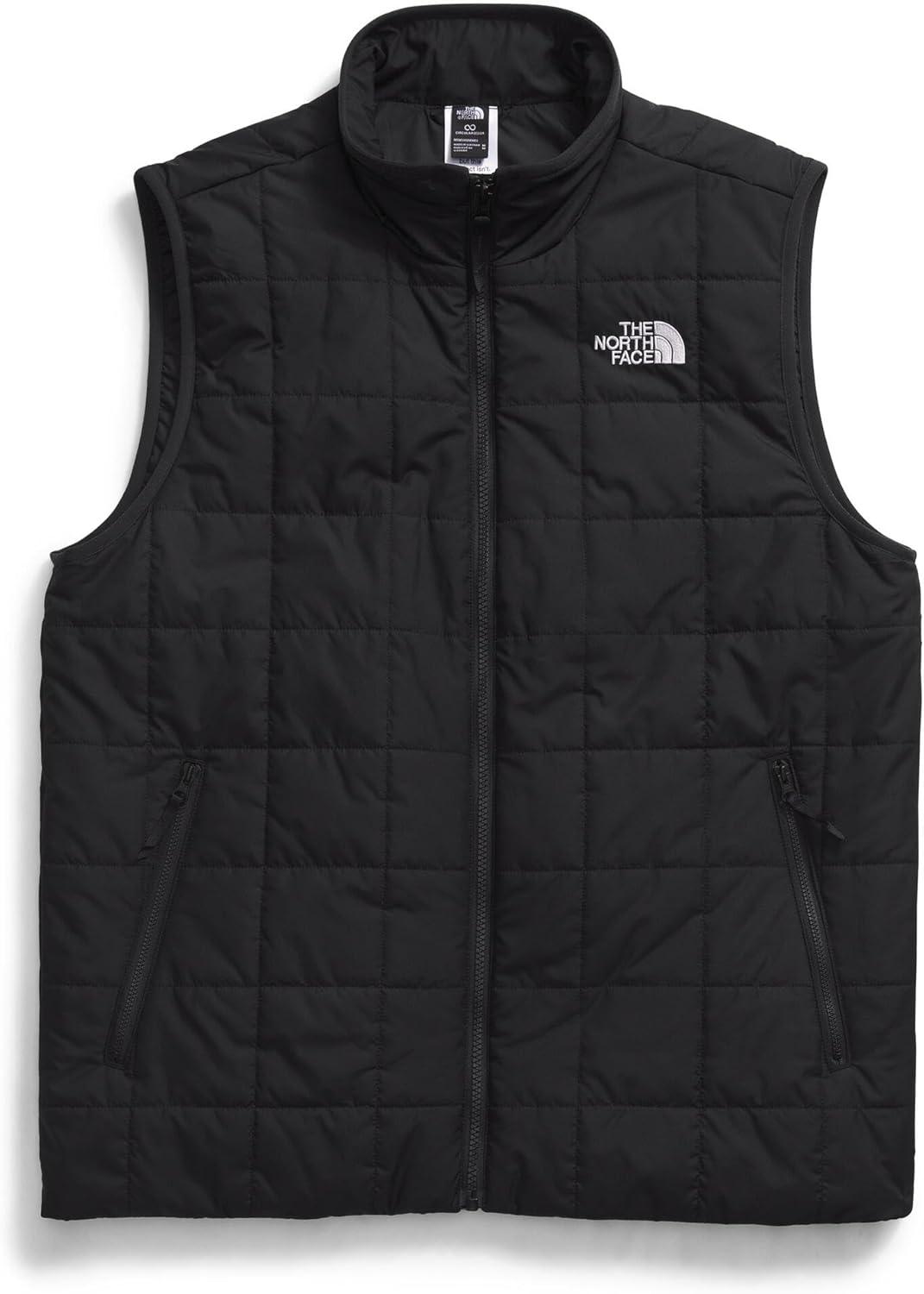 imageTHE NORTH FACE Mens Junction Insulated Vest Water Resistant With Heatseeker Insulation Stretch Bindings amp Zip PocketsTnf Black