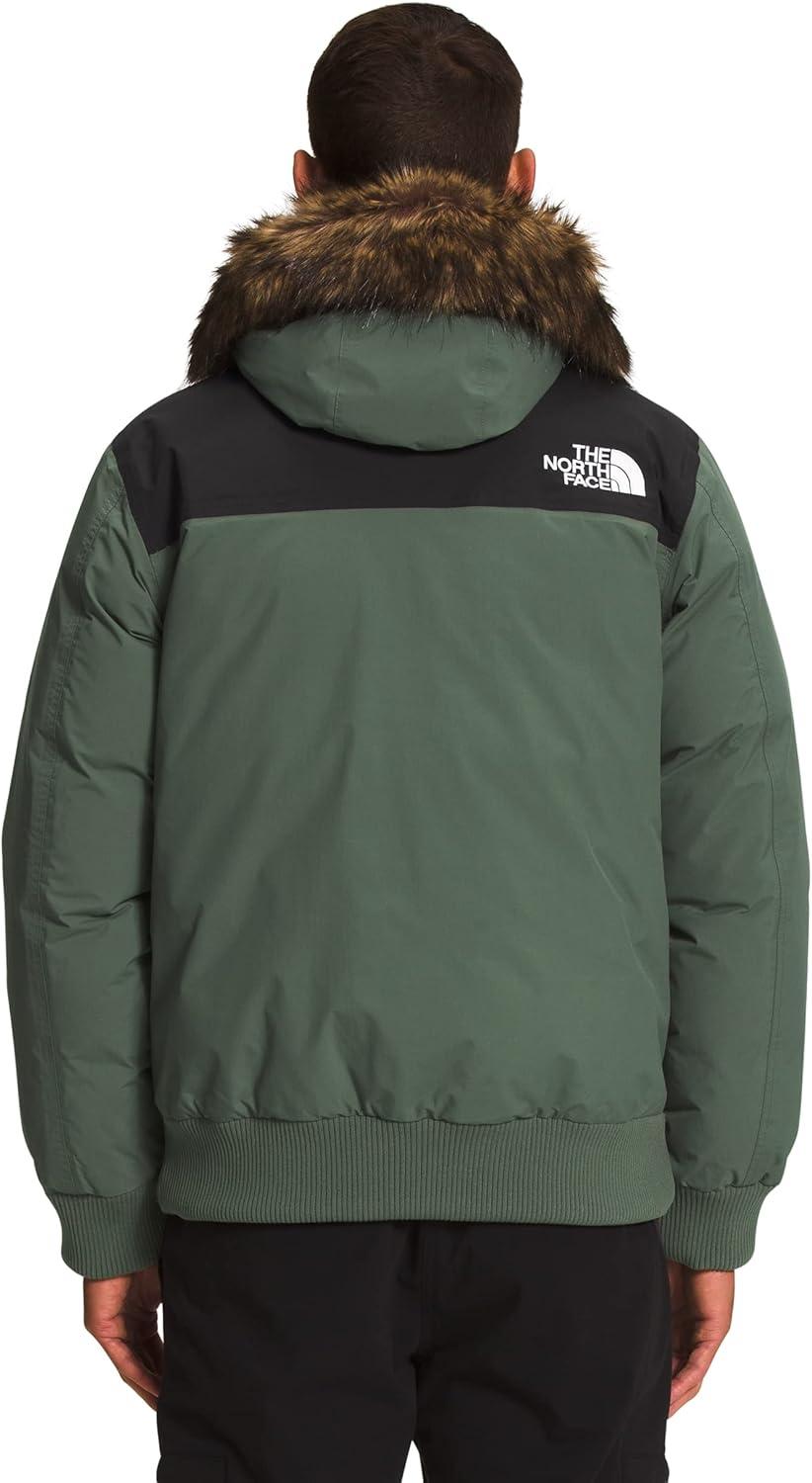 imageTHE NORTH FACE Mens McMurdo Bomber Jacket Waterproof Waterfowl Down Insulation Hooded JacketThymeTnf Black