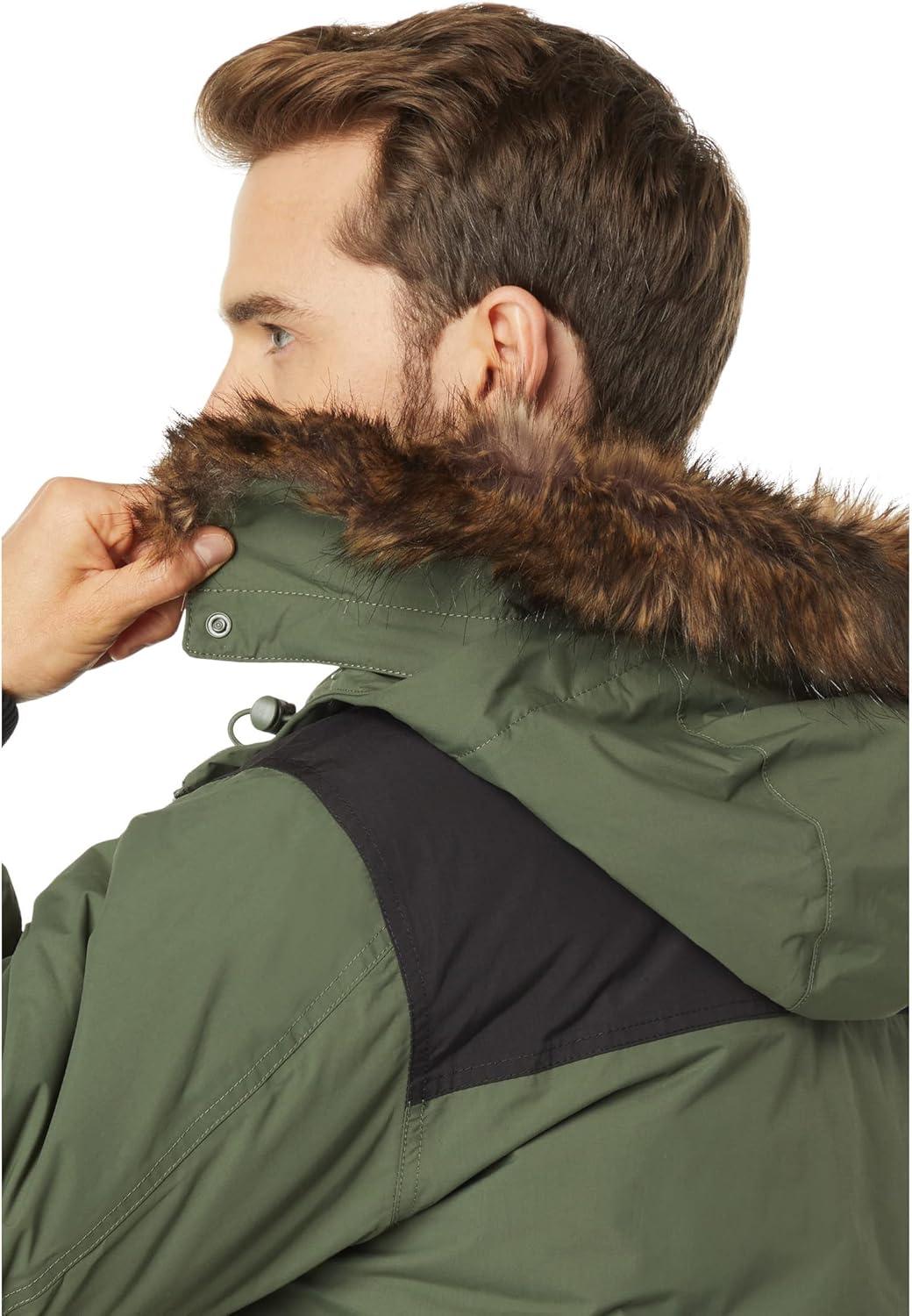 imageTHE NORTH FACE Mens McMurdo Bomber Jacket Waterproof Waterfowl Down Insulation Hooded JacketThymeTnf Black