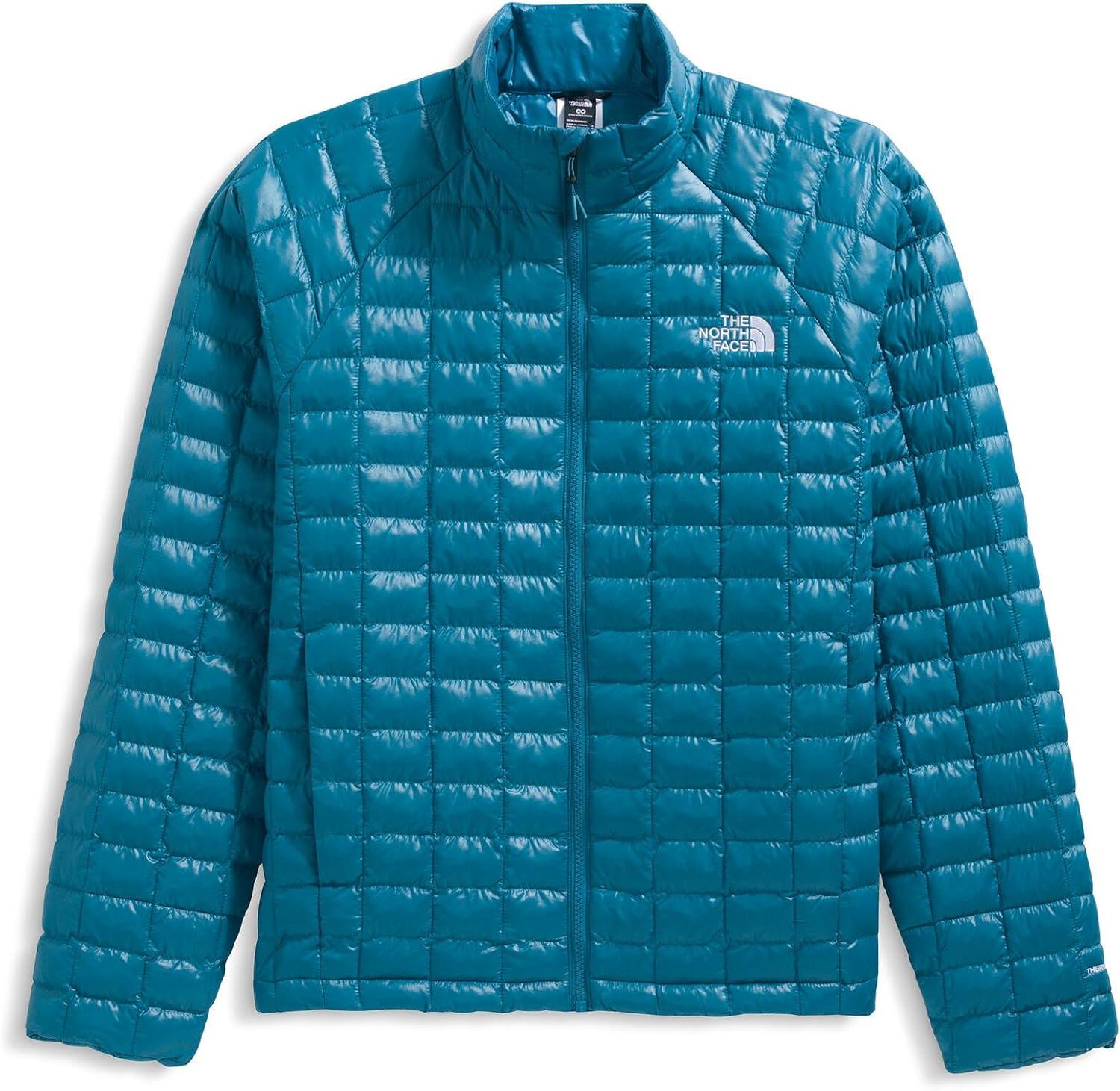 imageThe North Face Mens Thermoball Insulated Jacket Standard amp Big Size High Loft Insulation Wind amp Water ResistantDusk Blue