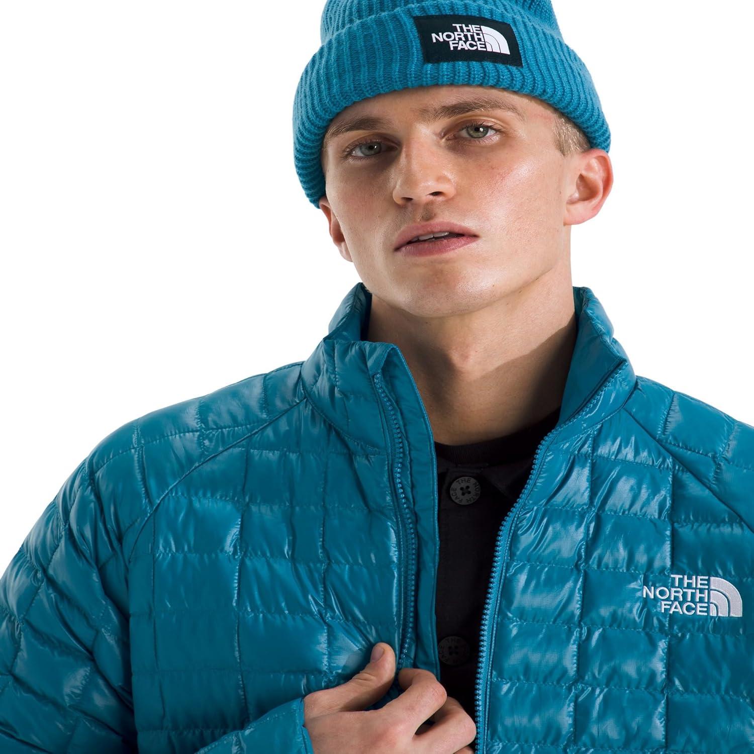 imageThe North Face Mens Thermoball Insulated Jacket Standard amp Big Size High Loft Insulation Wind amp Water ResistantDusk Blue
