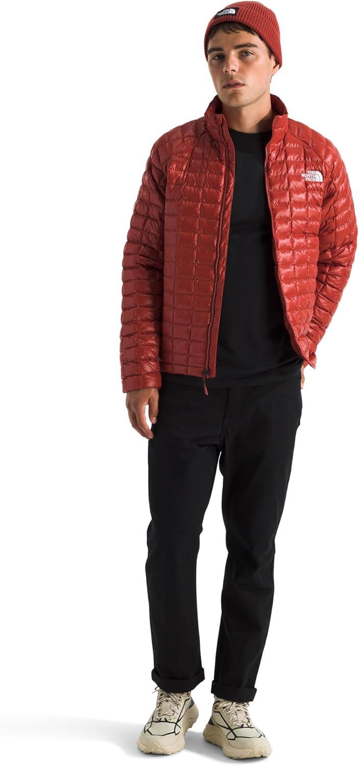 imageThe North Face Mens Thermoball Insulated Jacket Standard amp Big Size High Loft Insulation Wind amp Water ResistantIron Clay