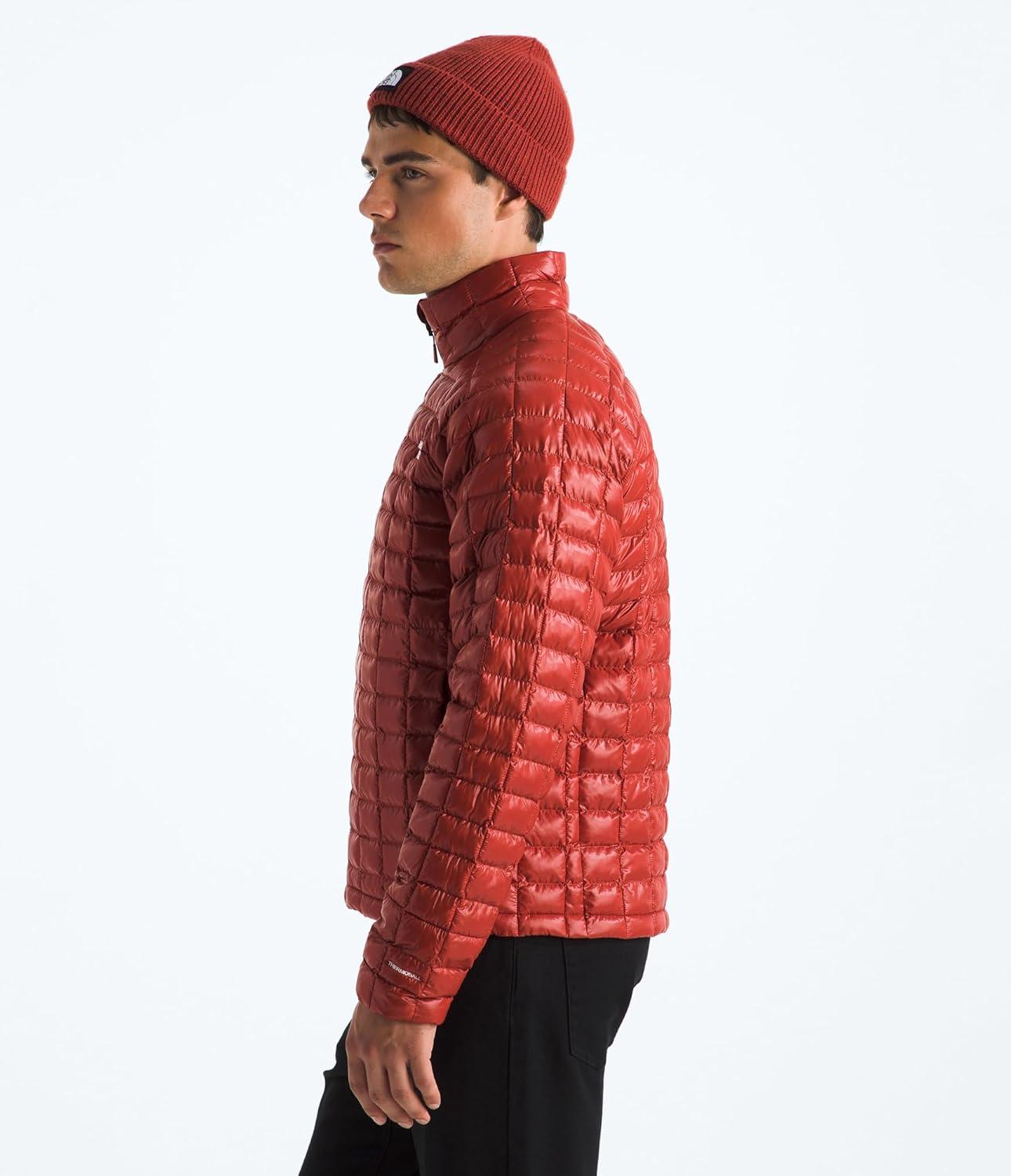 imageThe North Face Mens Thermoball Insulated Jacket Standard amp Big Size High Loft Insulation Wind amp Water ResistantIron Clay