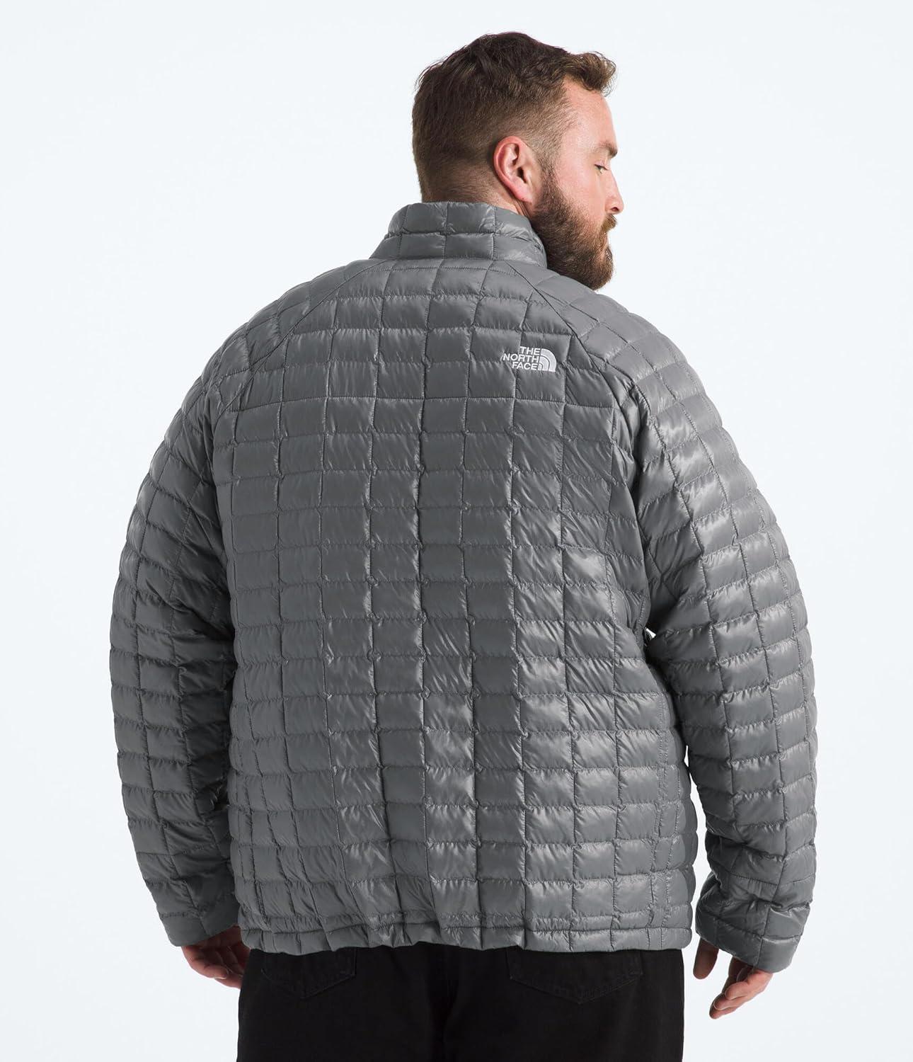 imageThe North Face Mens Thermoball Insulated Jacket Standard amp Big Size High Loft Insulation Wind amp Water ResistantSmoked Pearl