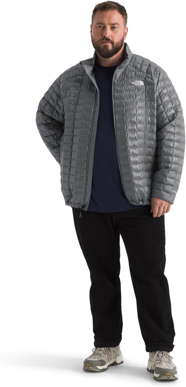 imageThe North Face Mens Thermoball Insulated Jacket Standard amp Big Size High Loft Insulation Wind amp Water ResistantSmoked Pearl