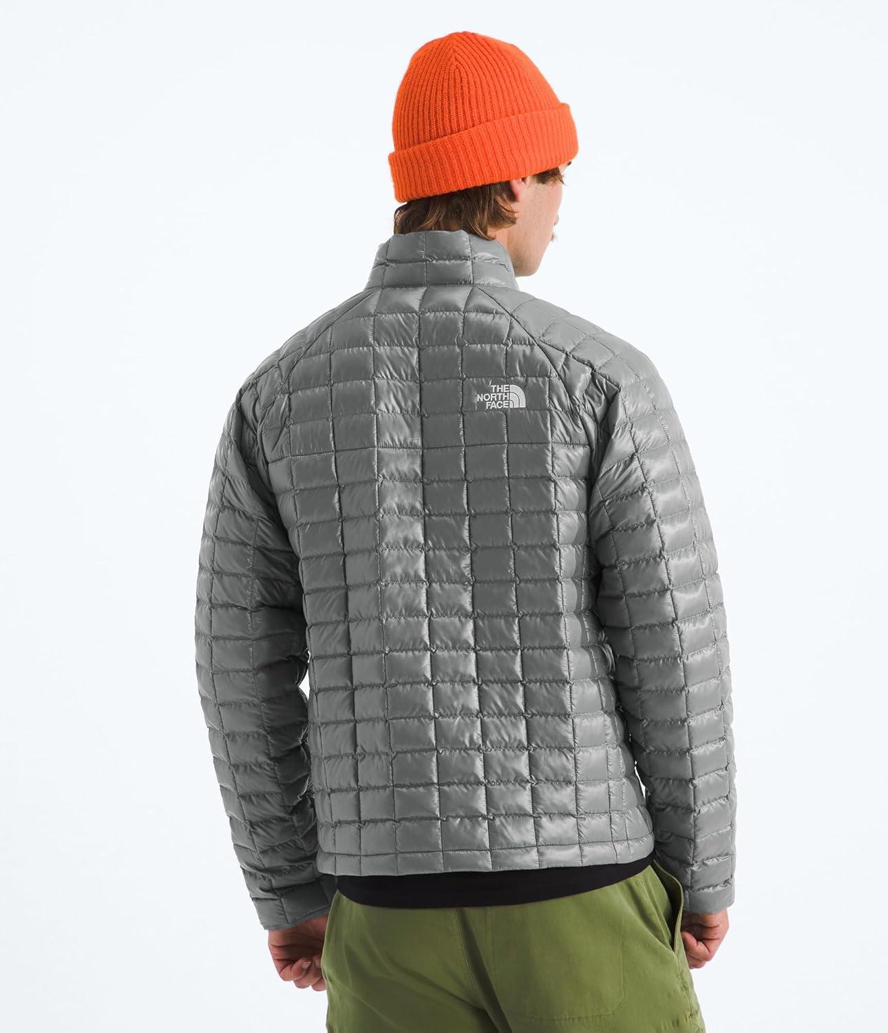 imageThe North Face Mens Thermoball Insulated Jacket Standard amp Big Size High Loft Insulation Wind amp Water ResistantSmoked Pearl