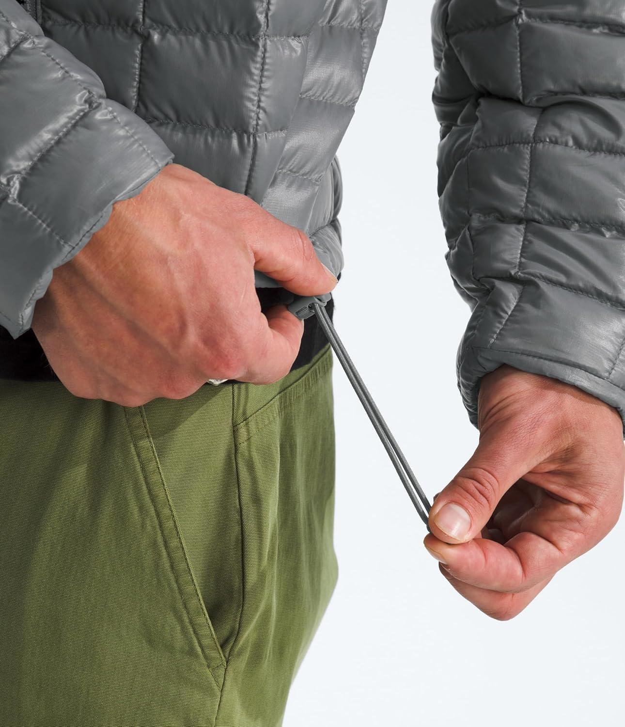 imageThe North Face Mens Thermoball Insulated Jacket Standard amp Big Size High Loft Insulation Wind amp Water ResistantSmoked Pearl