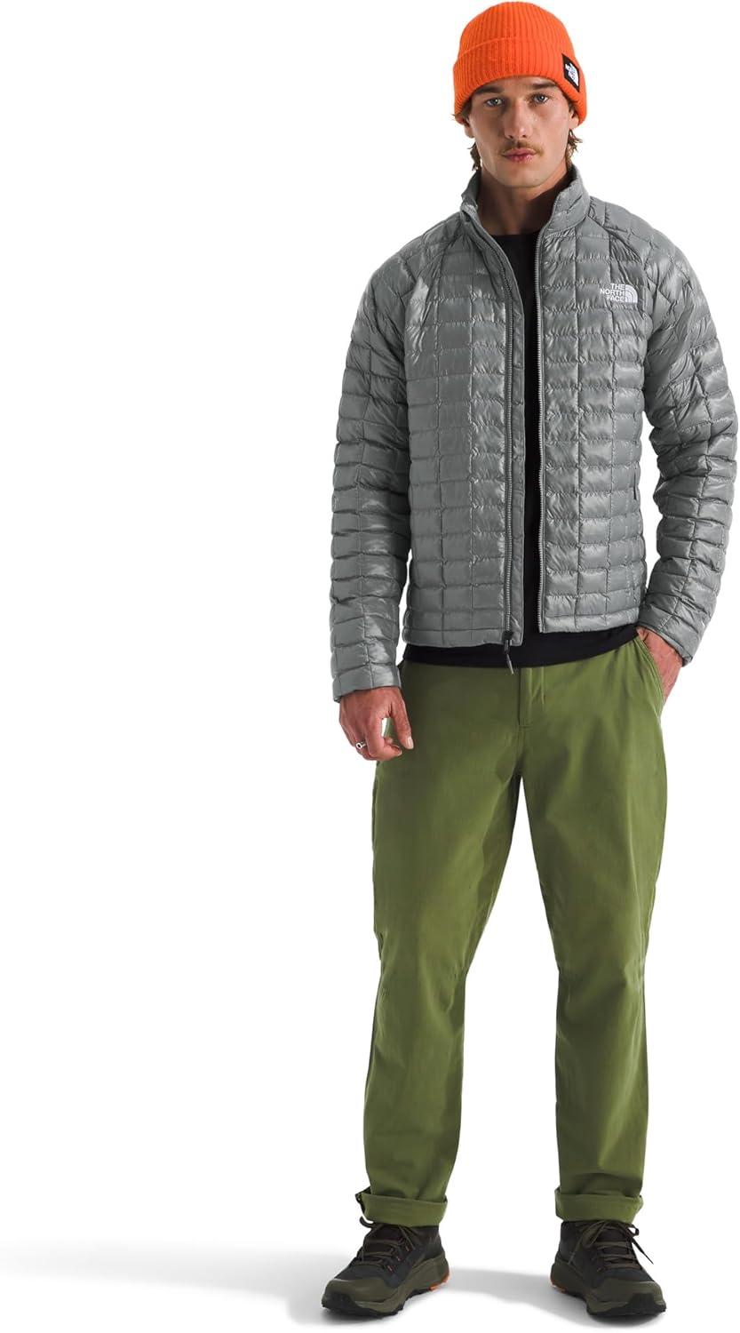 imageThe North Face Mens Thermoball Insulated Jacket Standard amp Big Size High Loft Insulation Wind amp Water ResistantSmoked Pearl