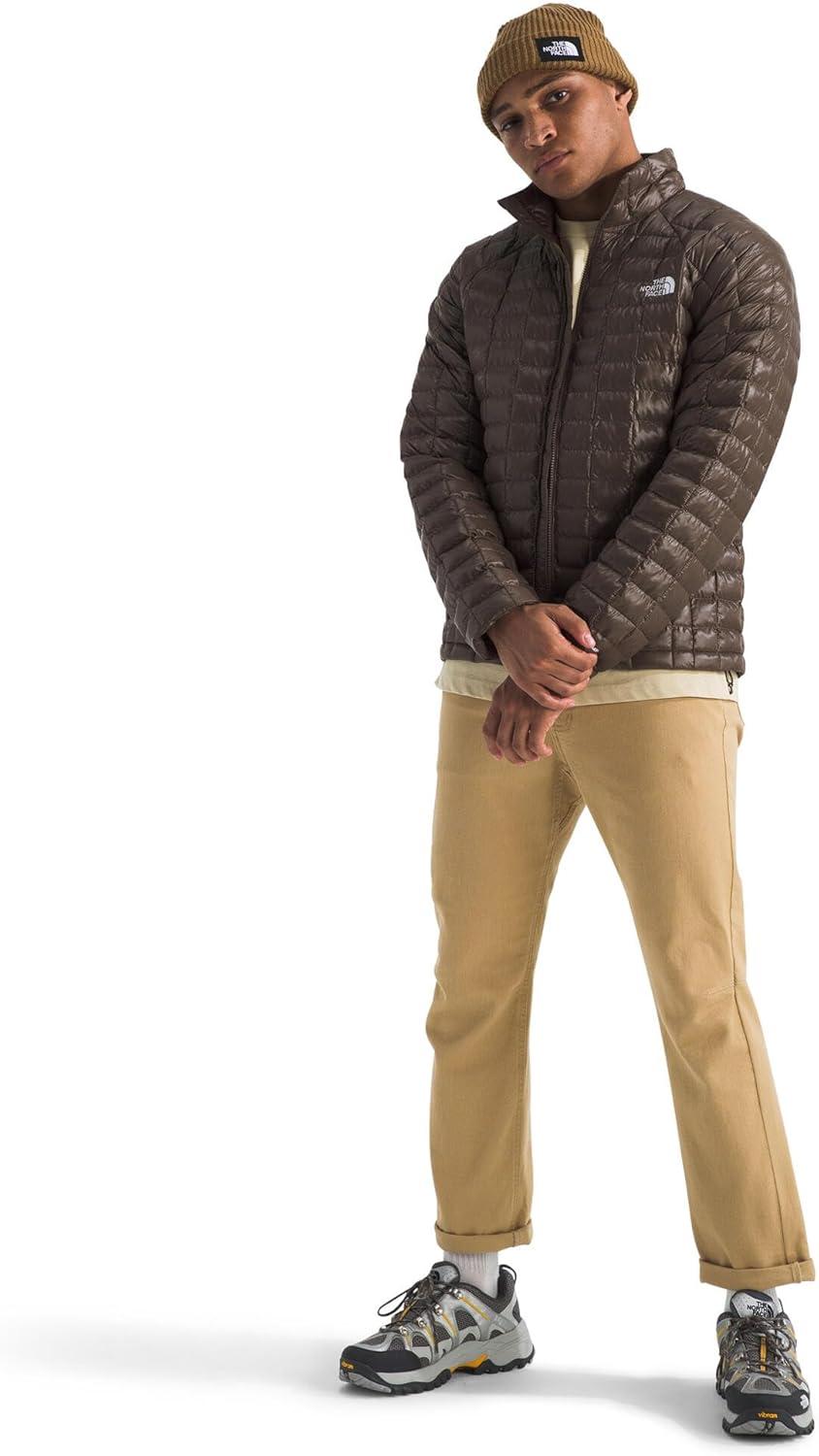 imageThe North Face Mens Thermoball Insulated Jacket Standard amp Big Size High Loft Insulation Wind amp Water ResistantSmokey Brown