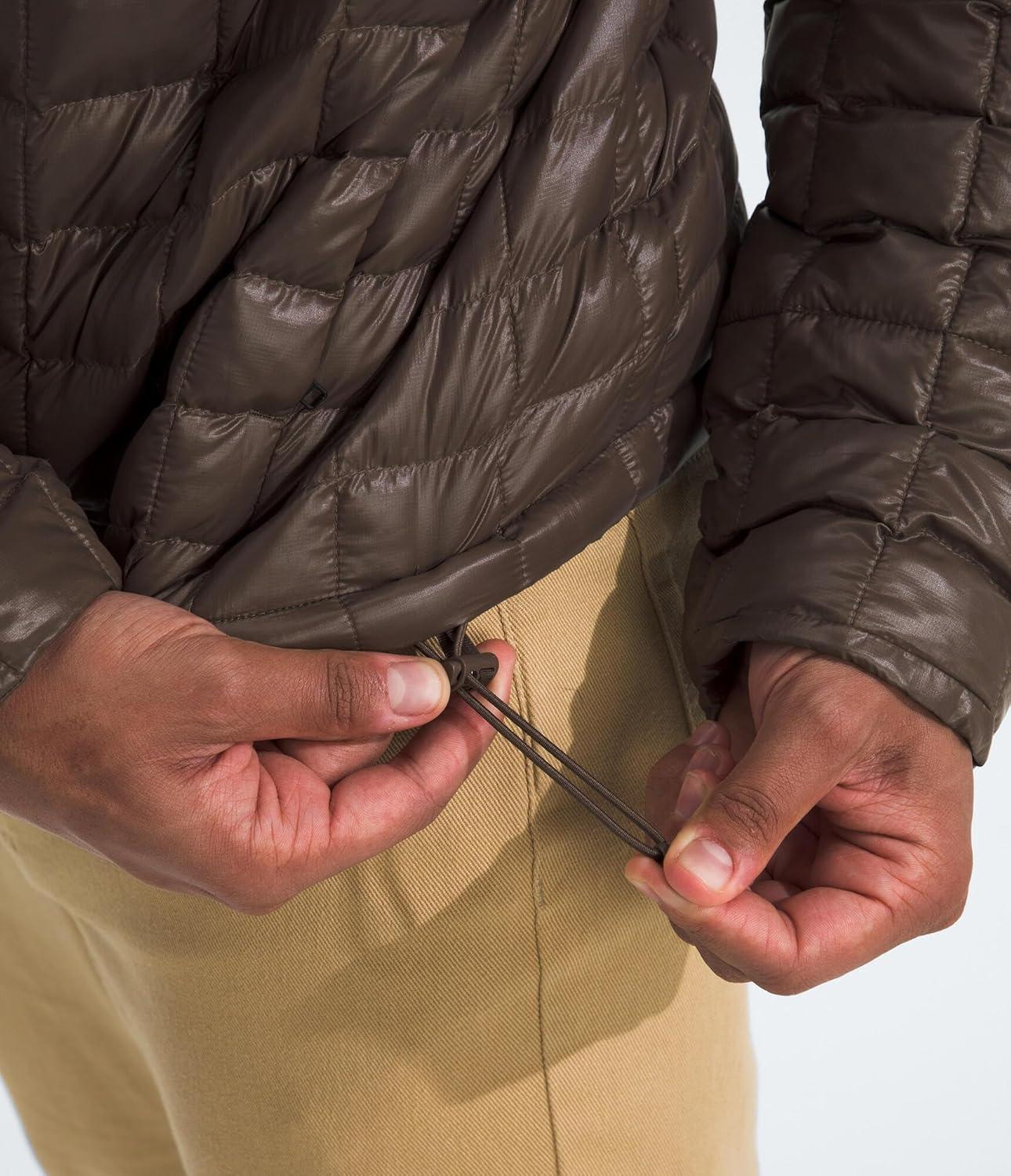 imageThe North Face Mens Thermoball Insulated Jacket Standard amp Big Size High Loft Insulation Wind amp Water ResistantSmokey Brown