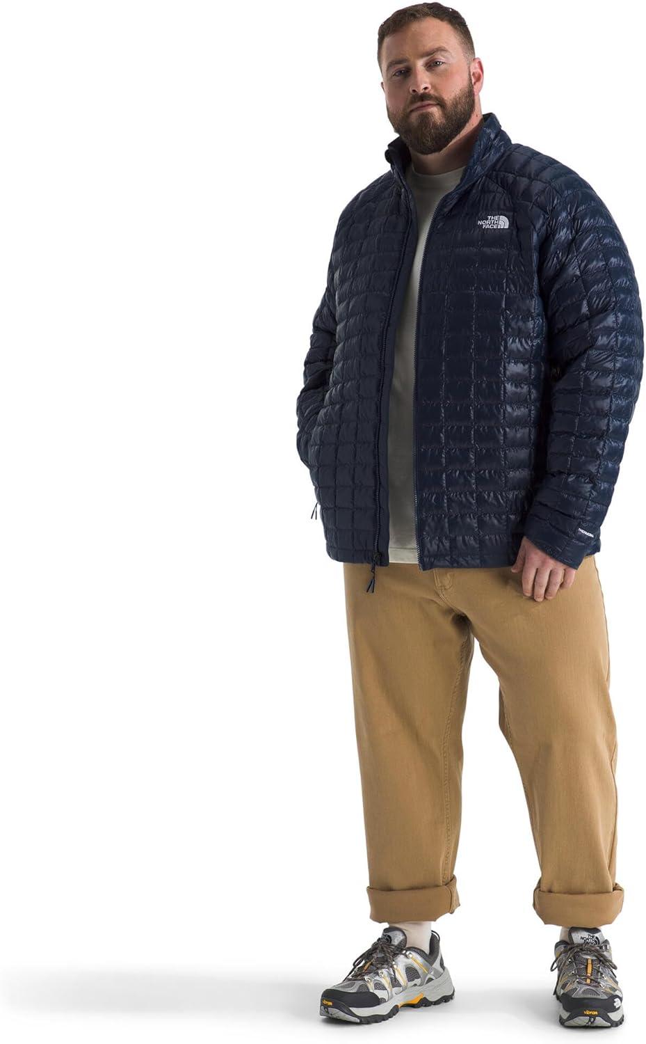 imageThe North Face Mens Thermoball Insulated Jacket Standard amp Big Size High Loft Insulation Wind amp Water ResistantSummit Navy