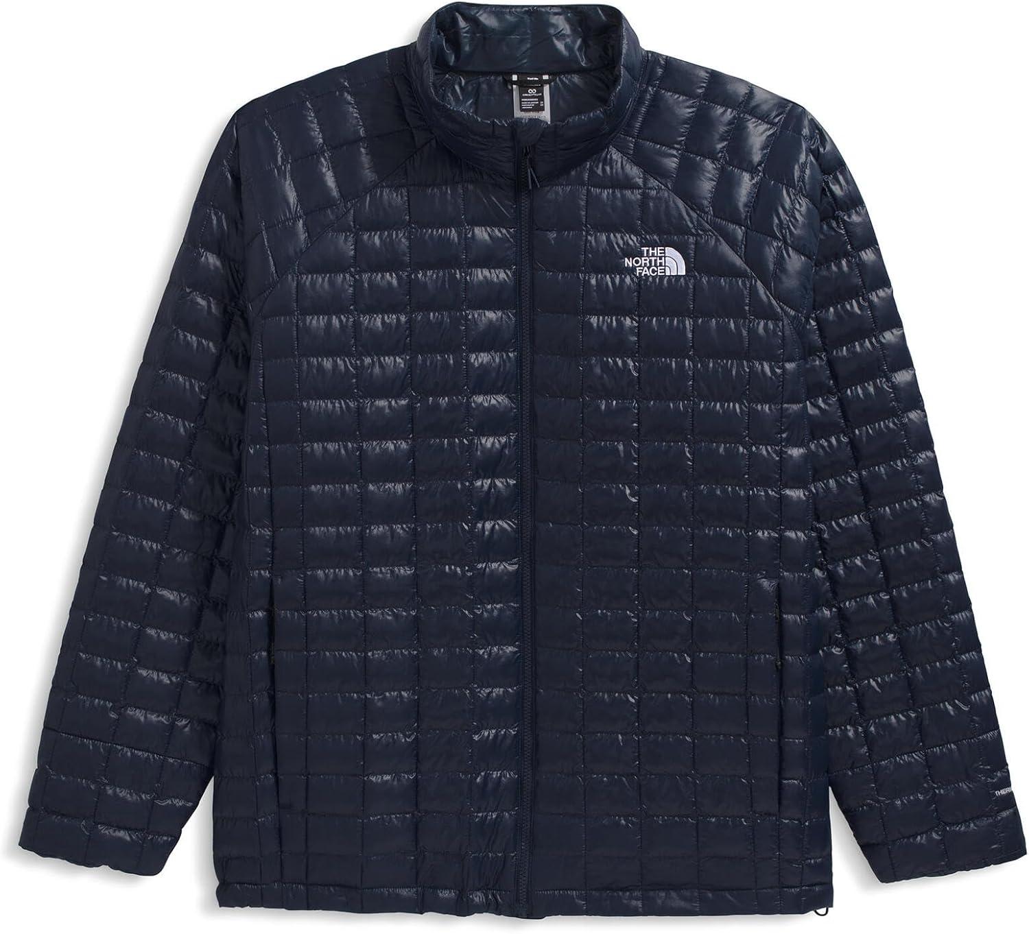 imageThe North Face Mens Thermoball Insulated Jacket Standard amp Big Size High Loft Insulation Wind amp Water ResistantSummit Navy