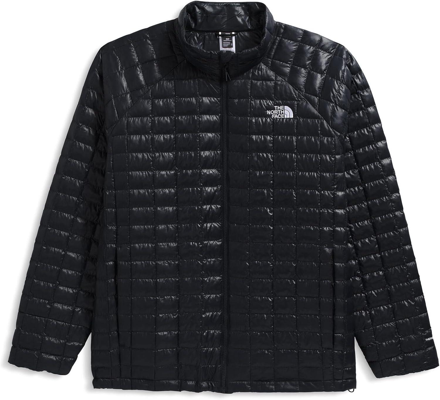 imageThe North Face Mens Thermoball Insulated Jacket Standard amp Big Size High Loft Insulation Wind amp Water ResistantTnf Black