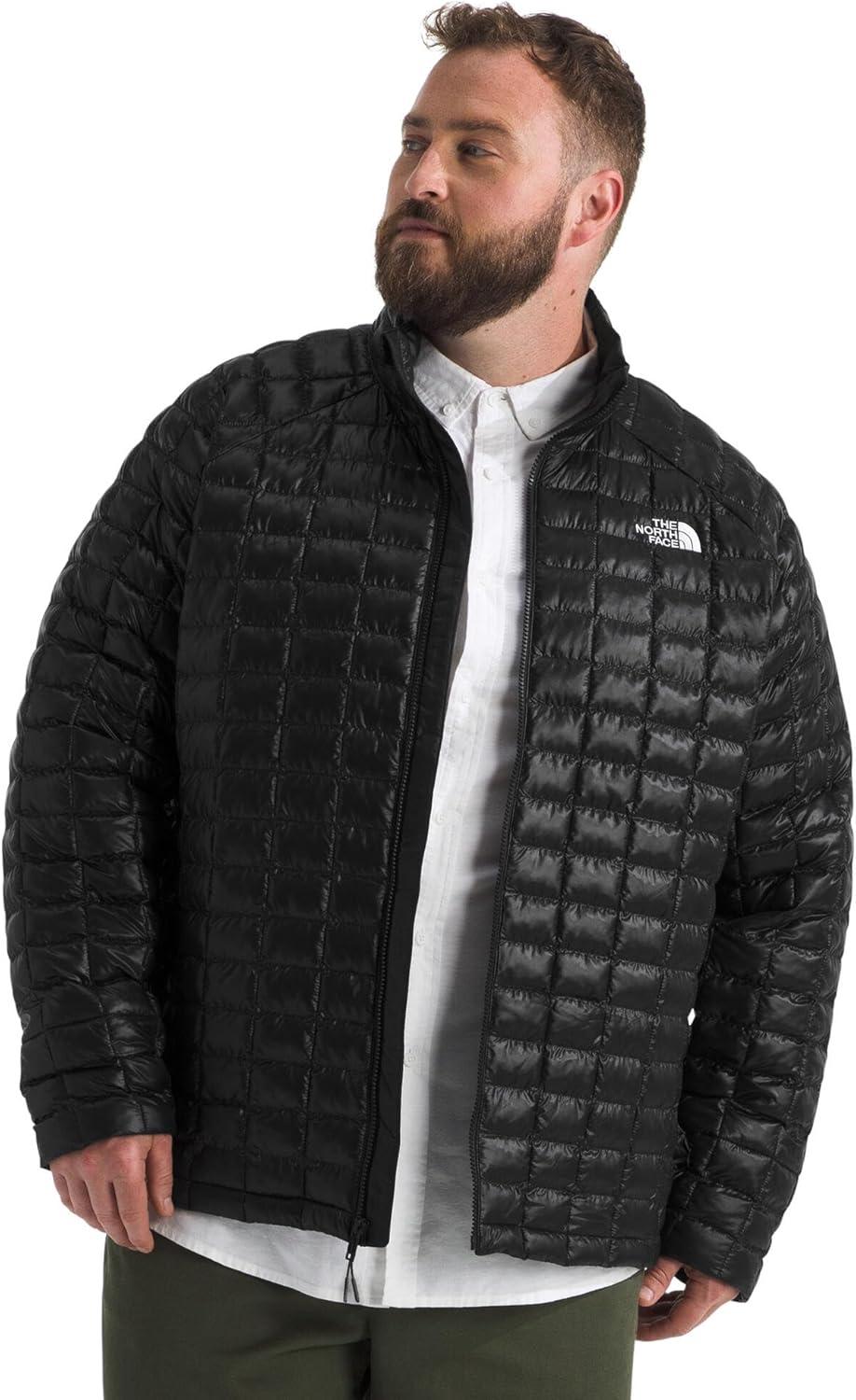 imageThe North Face Mens Thermoball Insulated Jacket Standard amp Big Size High Loft Insulation Wind amp Water ResistantTnf Black