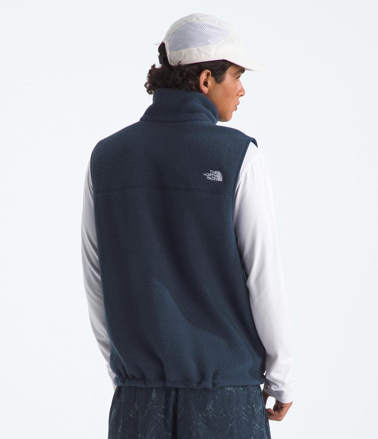 imageThe North Face Mens Yumiori Vest Lightweight Fleece Zip Up With Stretch Fabric Internal Cinch Cord amp Secure Zip PocketsSummit Navy
