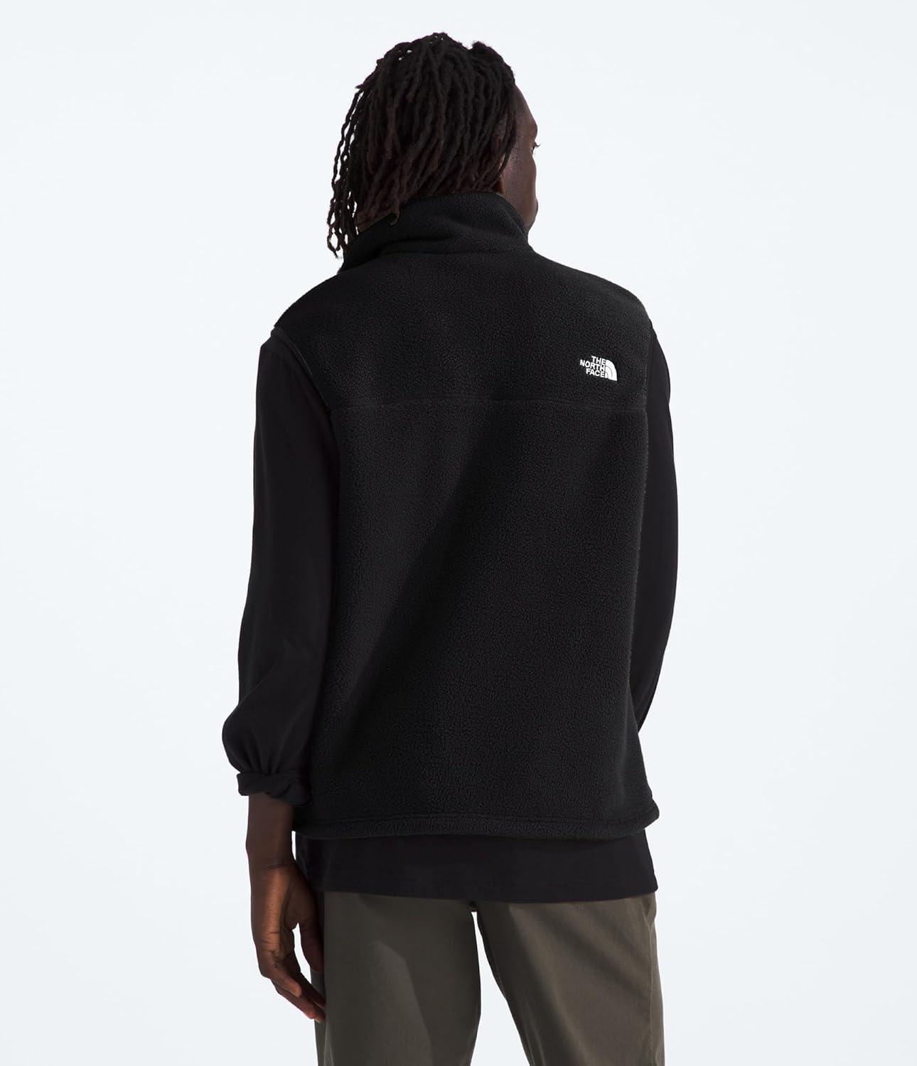 imageThe North Face Mens Yumiori Vest Lightweight Fleece Zip Up With Stretch Fabric Internal Cinch Cord amp Secure Zip PocketsTnf Black