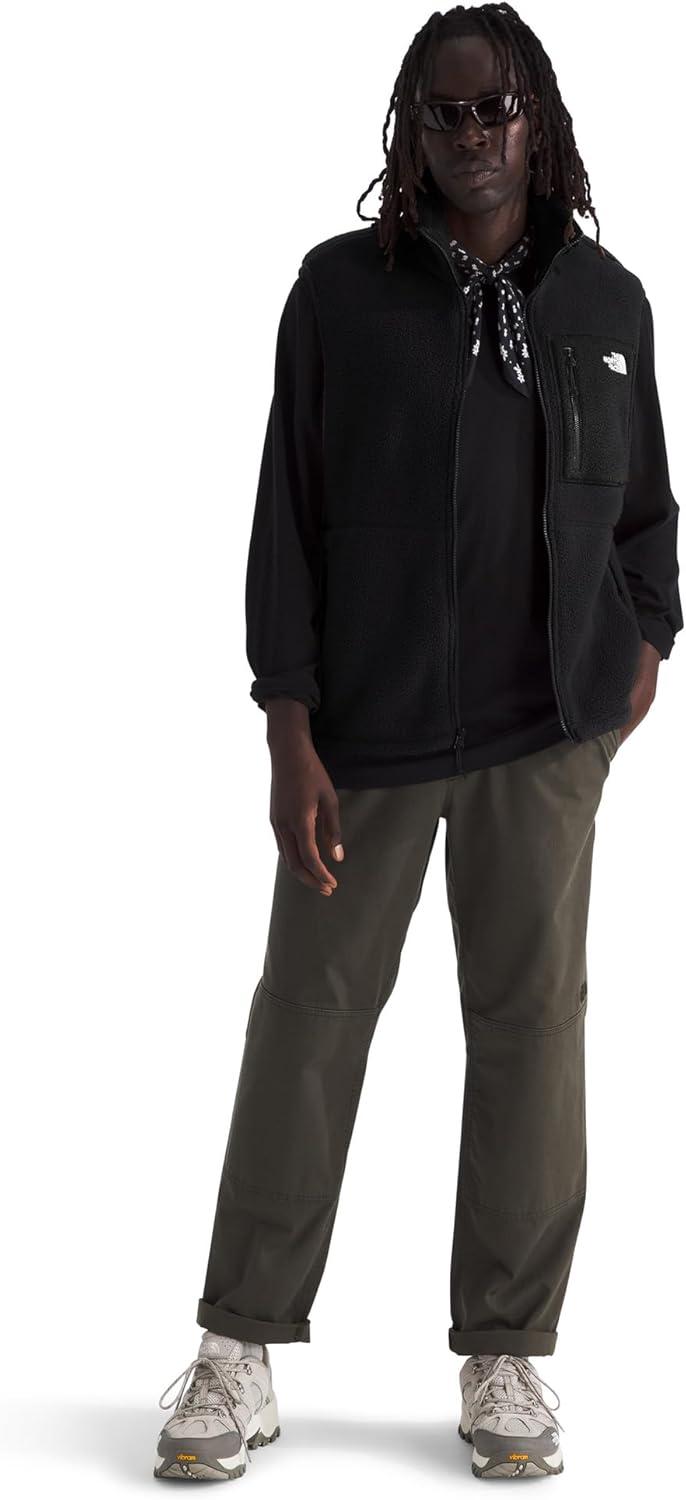 imageThe North Face Mens Yumiori Vest Lightweight Fleece Zip Up With Stretch Fabric Internal Cinch Cord amp Secure Zip PocketsTnf Black