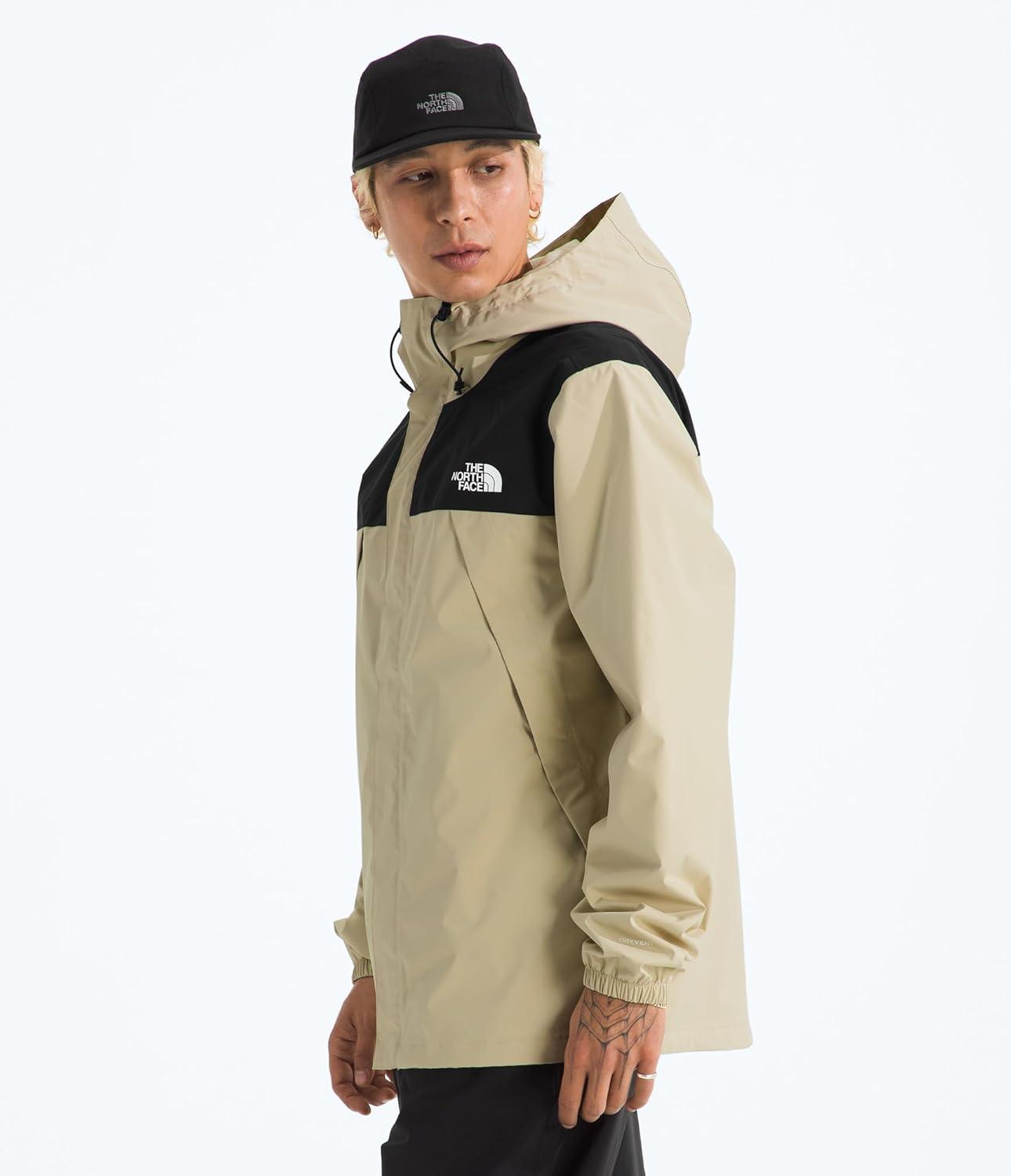 imageThe North Face mens Antora Jacket Standard amp Big SizeDesert StoneTnf Black